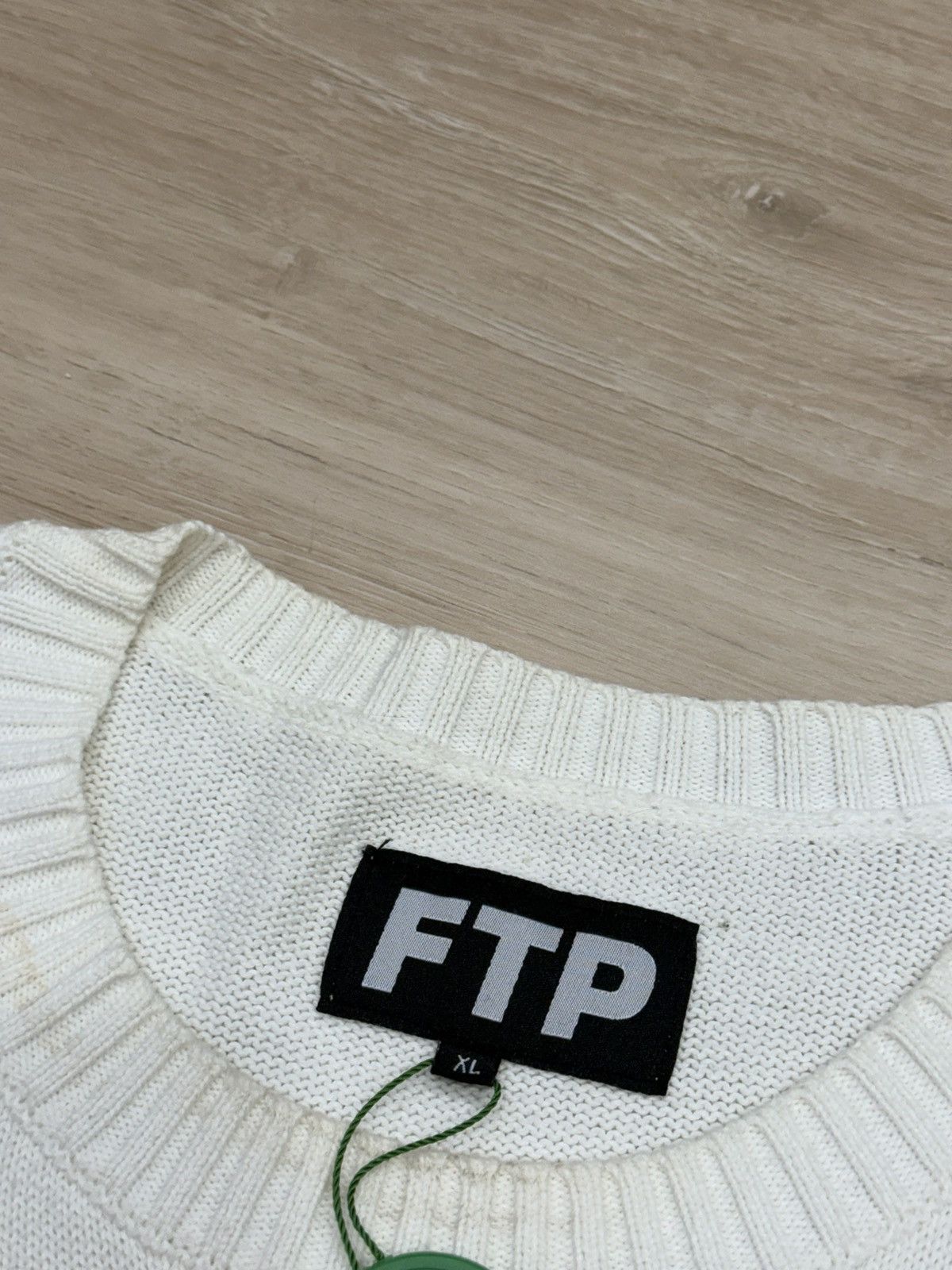 Fuck The Population FTP Bear Knitted Sweater Size US XL / EU 56 / 4 - 12 Thumbnail