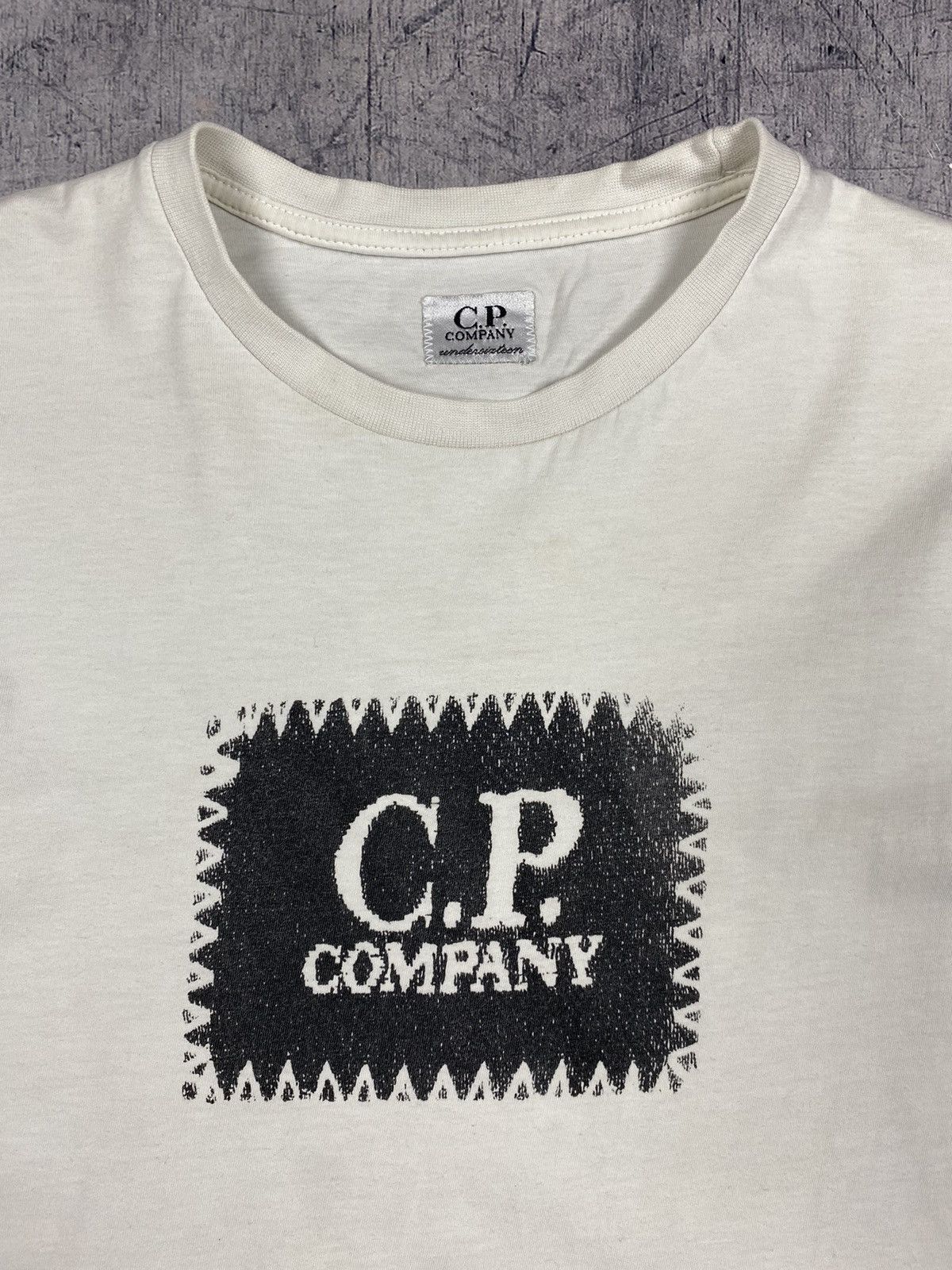 C.P. Company Vintage C.P. Company Big Box Logo Tee T Shirt Size US XXS / EU 40 - 5 Thumbnail