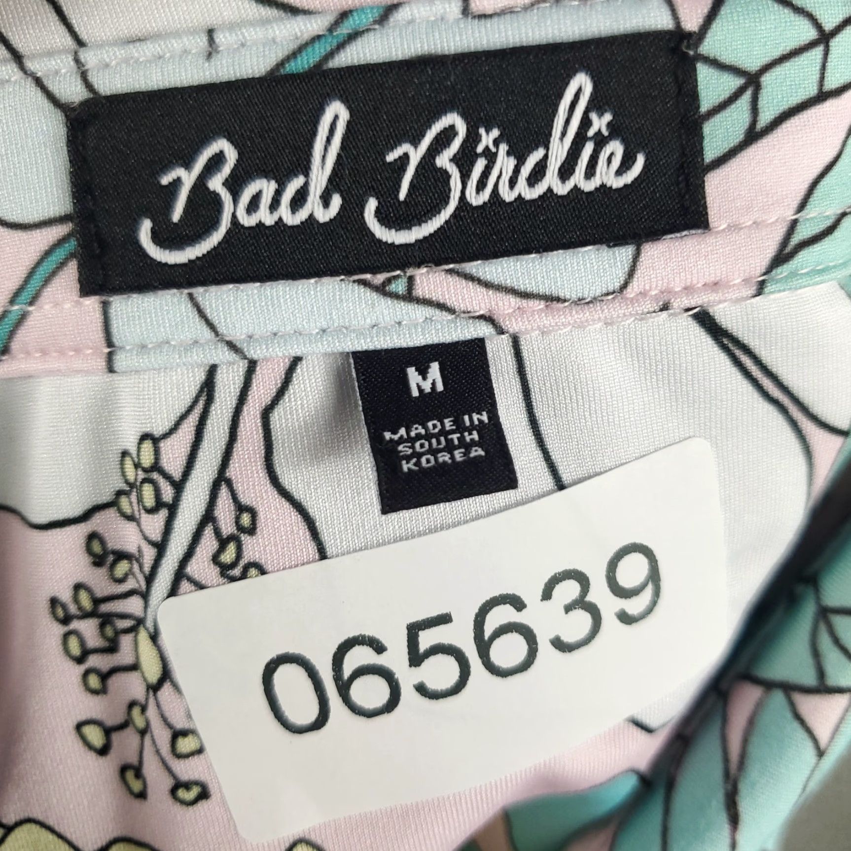 Vintage Bad Birdie Polo Shirt Mens Large Pink Floral Golf Short Sleeve Polo Shirt Mens Large Pink Floral 90s? Size US L / EU 52-54 / 3 - 7 Thumbnail