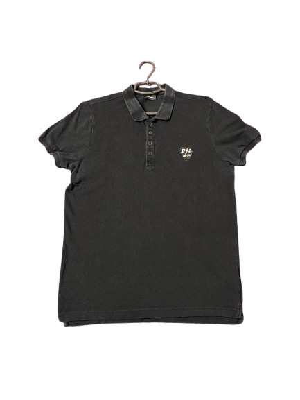 Diesel Vintage Diesel 100% Cotton Polo Size L Size US L / EU 52-54 / 3 - 1 Thumbnail