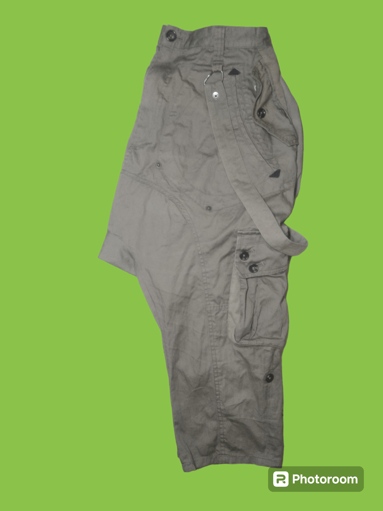 Japanese Brand × PPFM PPFM Dropped Crotch Drawstring Parachute Short Pants Size US 31 - 4 Thumbnail