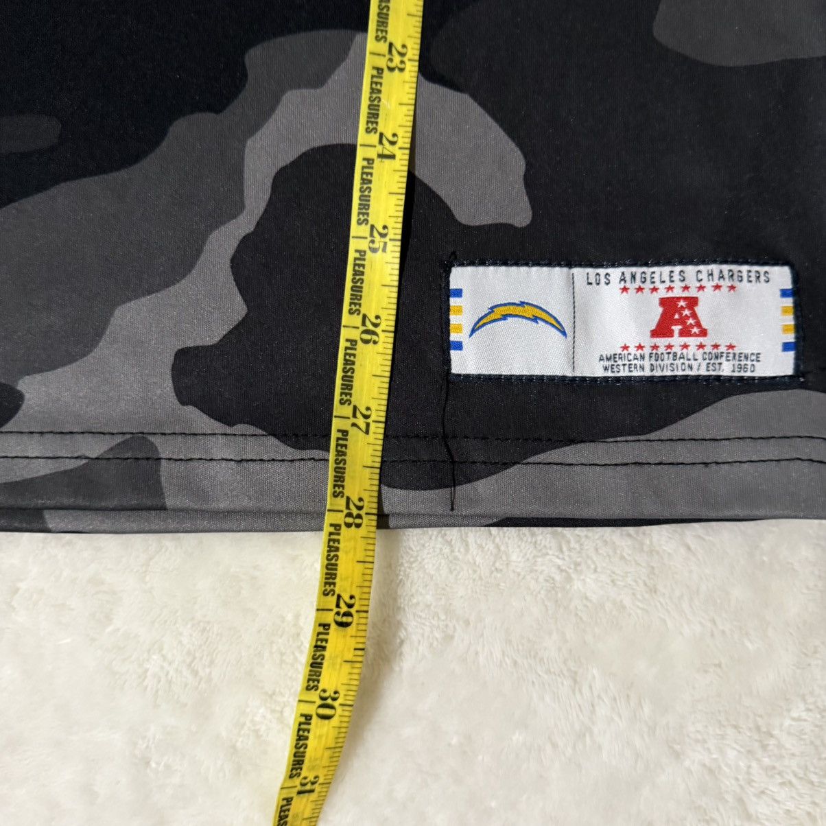 NFL Los Angeles Chargers Camouflage Long Sleeve Jersey Shirt Size US S / EU 44-46 / 1 - 6 Thumbnail