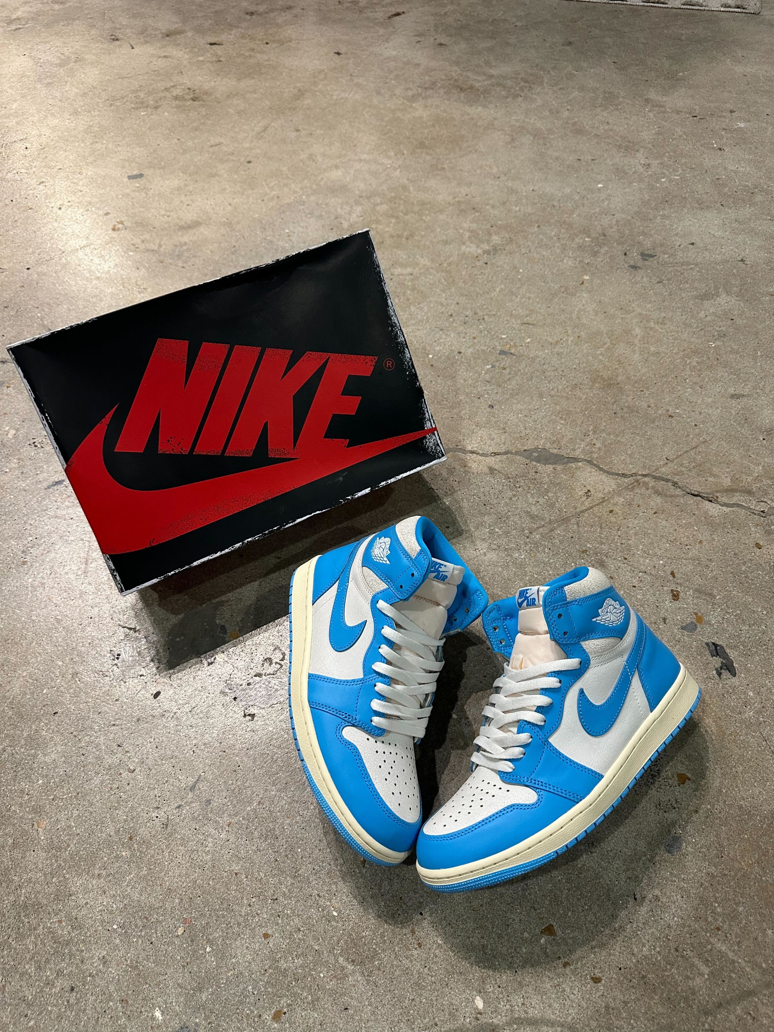 Jordan Brand Jordan 1 Retro High OG UNC Reimagined Size US 9.5 / EU 42-43 - 1 Thumbnail