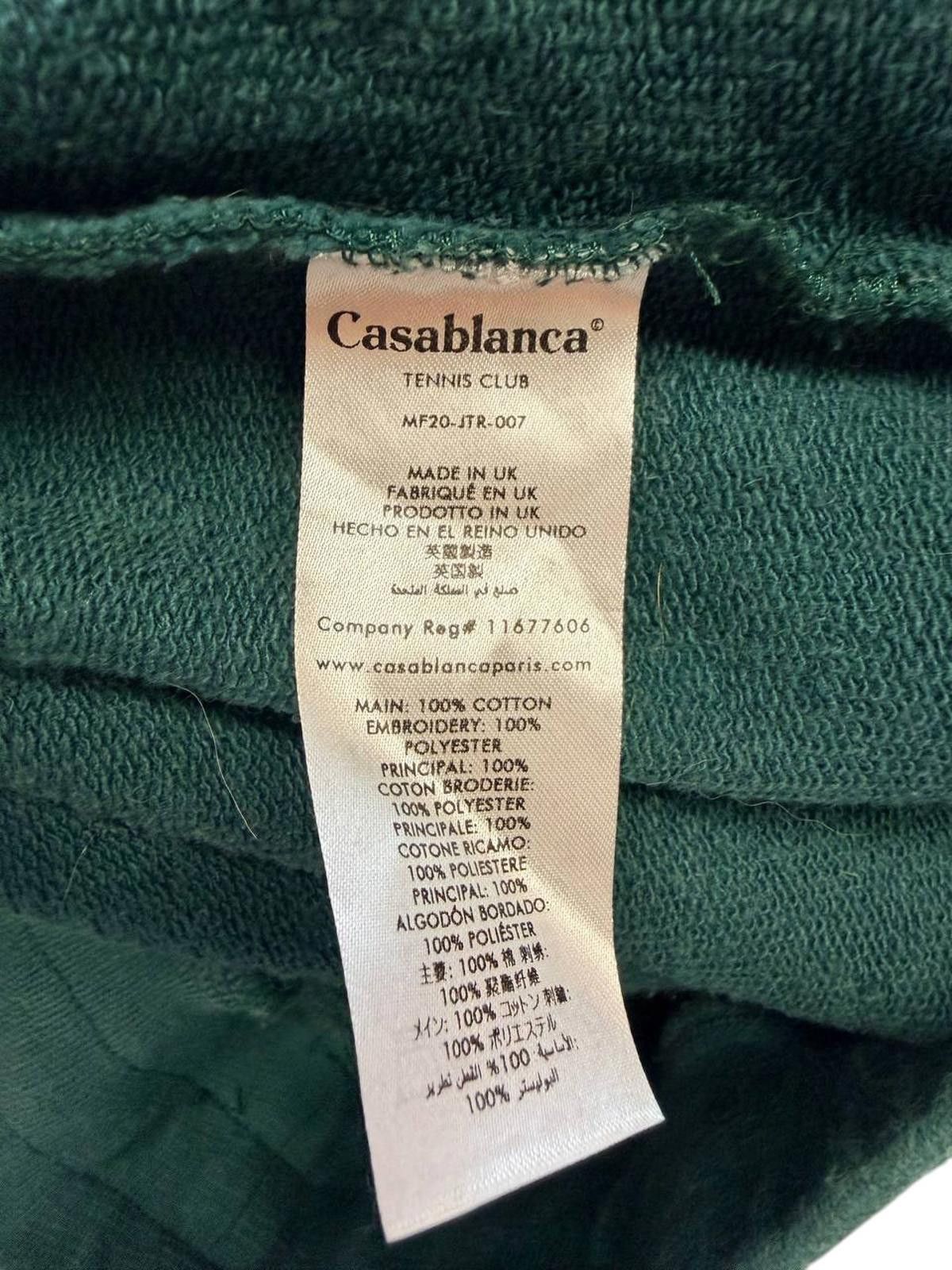 Casablanca La Fleur D'Oranger Embroidered Sweatpants - Size S Size US 30 / EU 46 - 3 Thumbnail