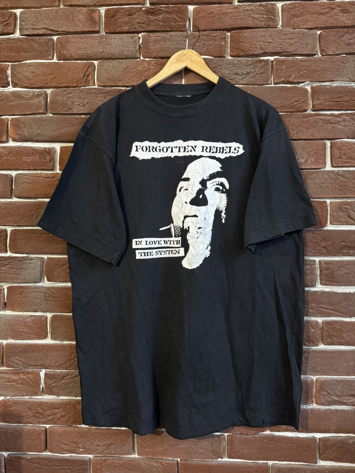 Band Tees Rare 90s Forgotten Rebels System Vintage Punk Rock Band Tee Size US XL / EU 56 / 4 - 1 Thumbnail