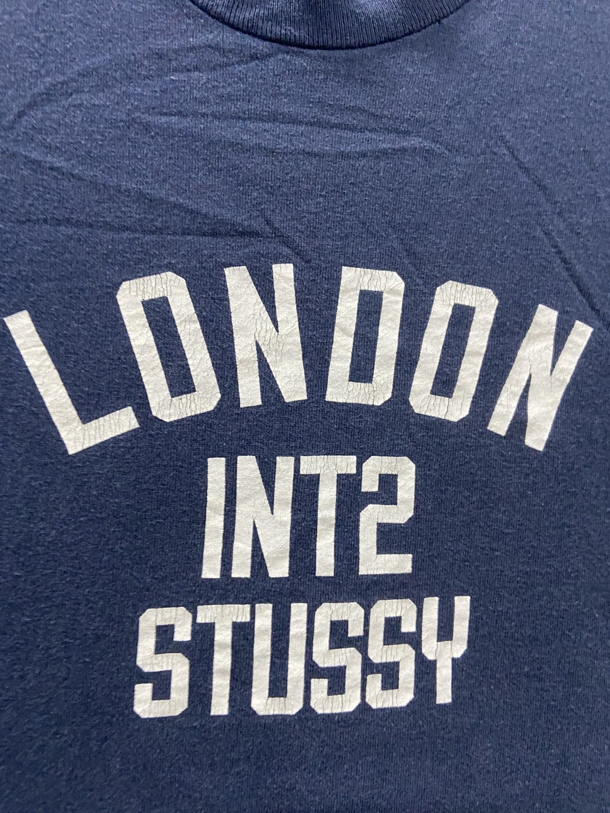 Stussy VINTAGE 90’s STUSSY LONDON INT2 TEE SHIRT Size US S / EU 44-46 / 1 - 4 Thumbnail