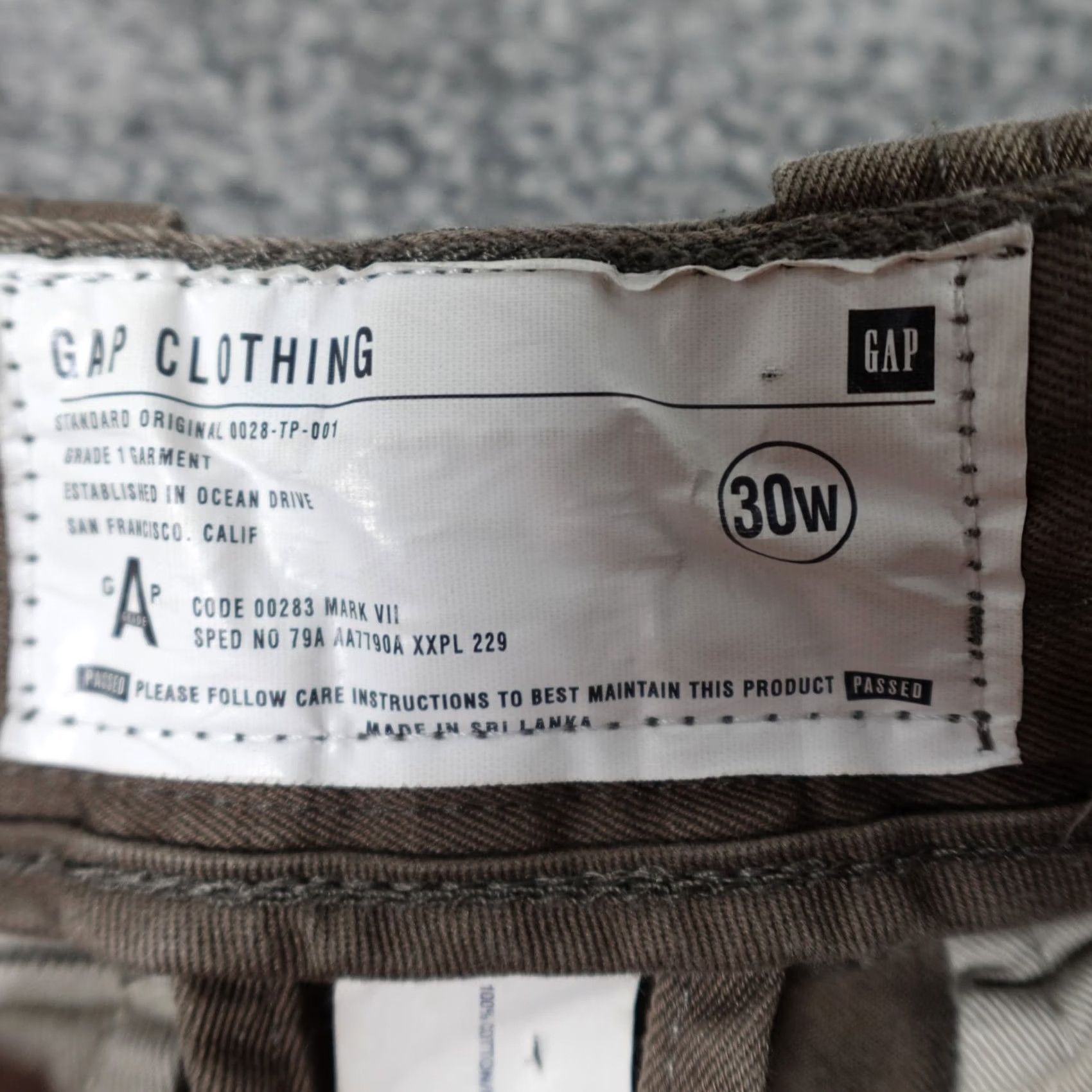 Gap Gap Cargo Shorts Brown Size 30 W30 Men's Heavy Cotton Cargo Short Size US 30 / EU 46 - 4 Thumbnail
