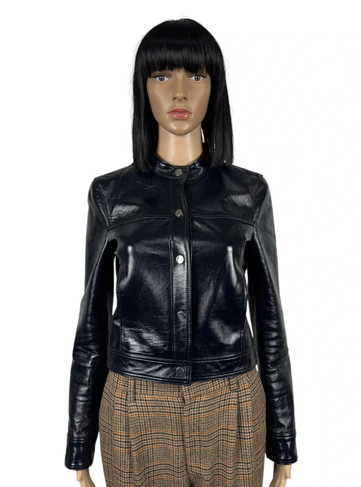 Theory Theory Lamb Leather Mod Bomber size S Size S / US 4 / IT 40 - 1 Thumbnail