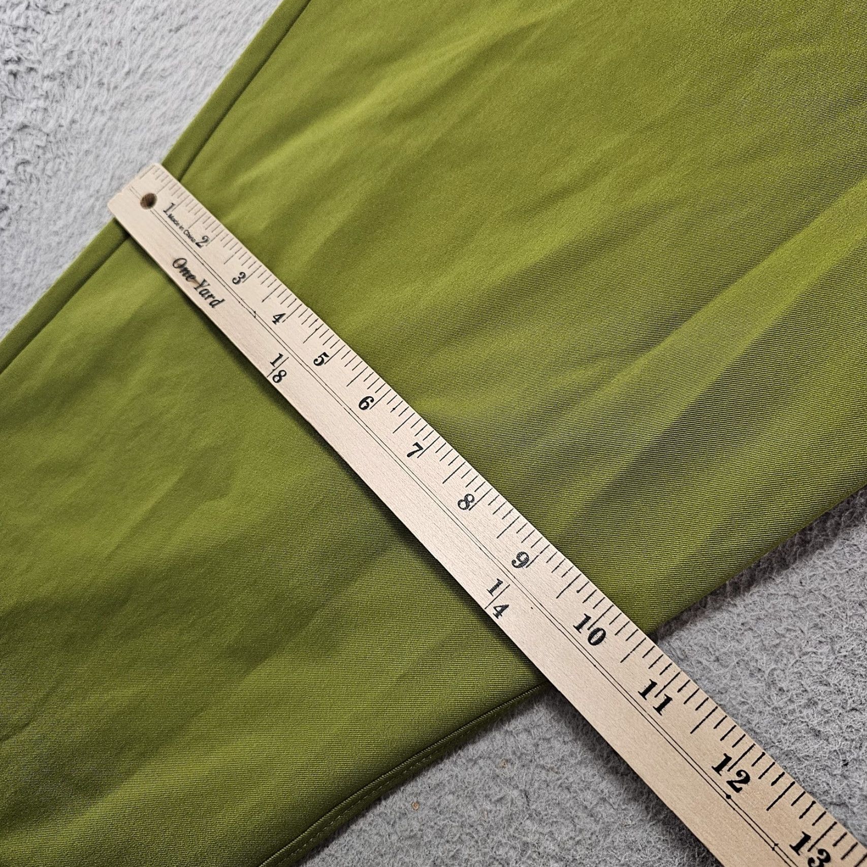 Vintage Public Rec Pants Men 42x26 Green Stretch Performance Chino Casual Travel Everyday Workwear Size US 42 / EU 58 - 6 Thumbnail