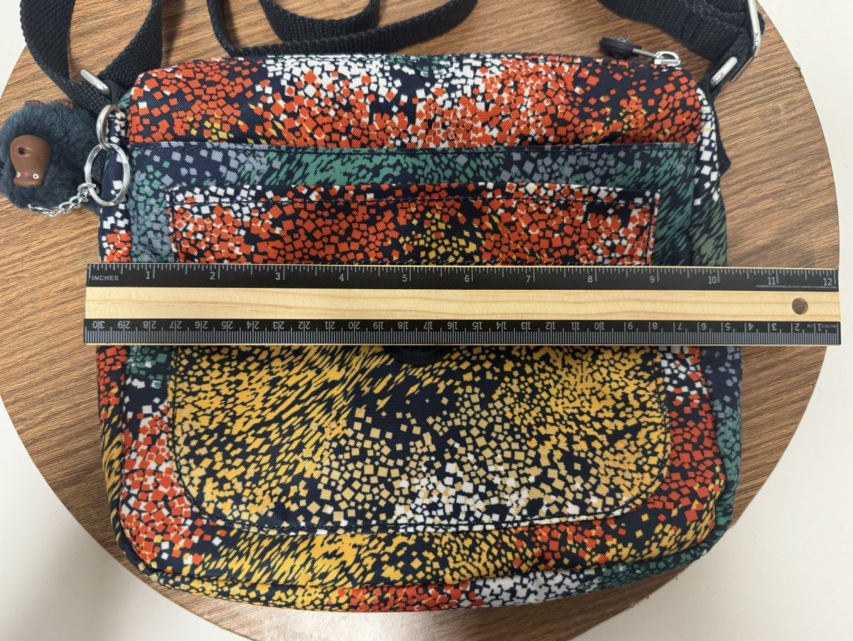 Other Kipling Crossbody Multicolor Splatter w Monkey Keychain NWOT Size ONE SIZE - 8 Thumbnail