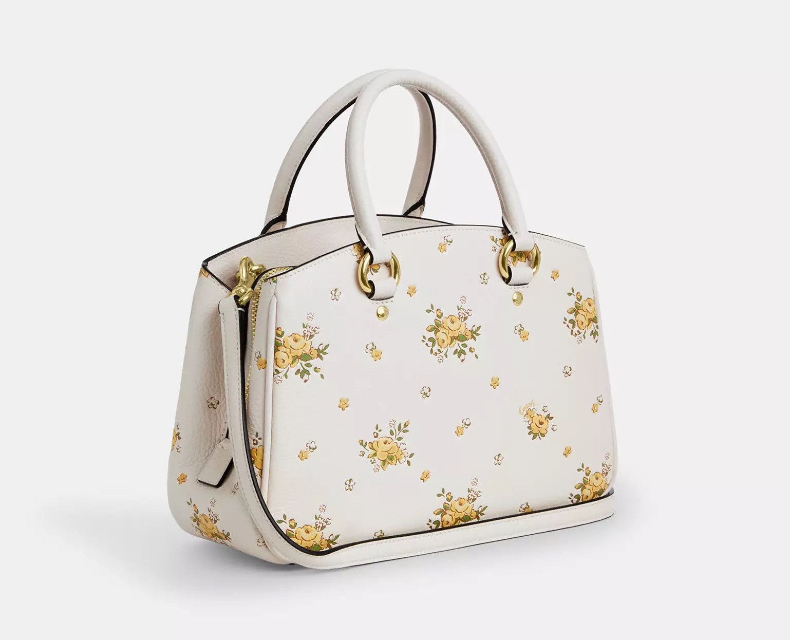 Coach Savannah Small Carryall Bag With Floral Print CAL42 Size ONE SIZE - 11 Thumbnail