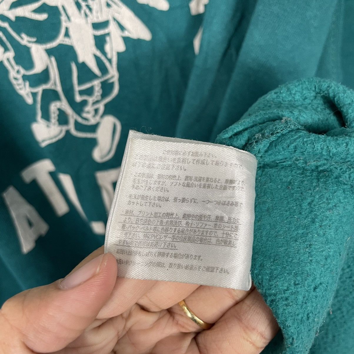 Japanese Brand Alabama Athletic Department Crewneck Sweatshirt Size US L / EU 52-54 / 3 - 14 Thumbnail