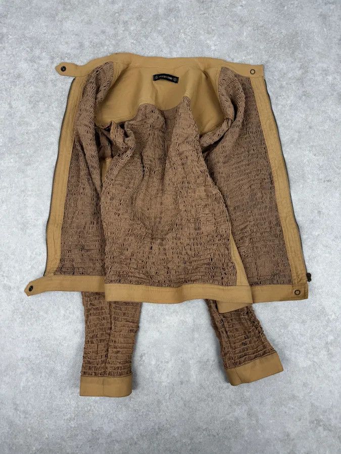 Vintage Plein Sud Beige Textured Net Fabric Jacket Size S / US 4 / IT 40 - 7 Thumbnail