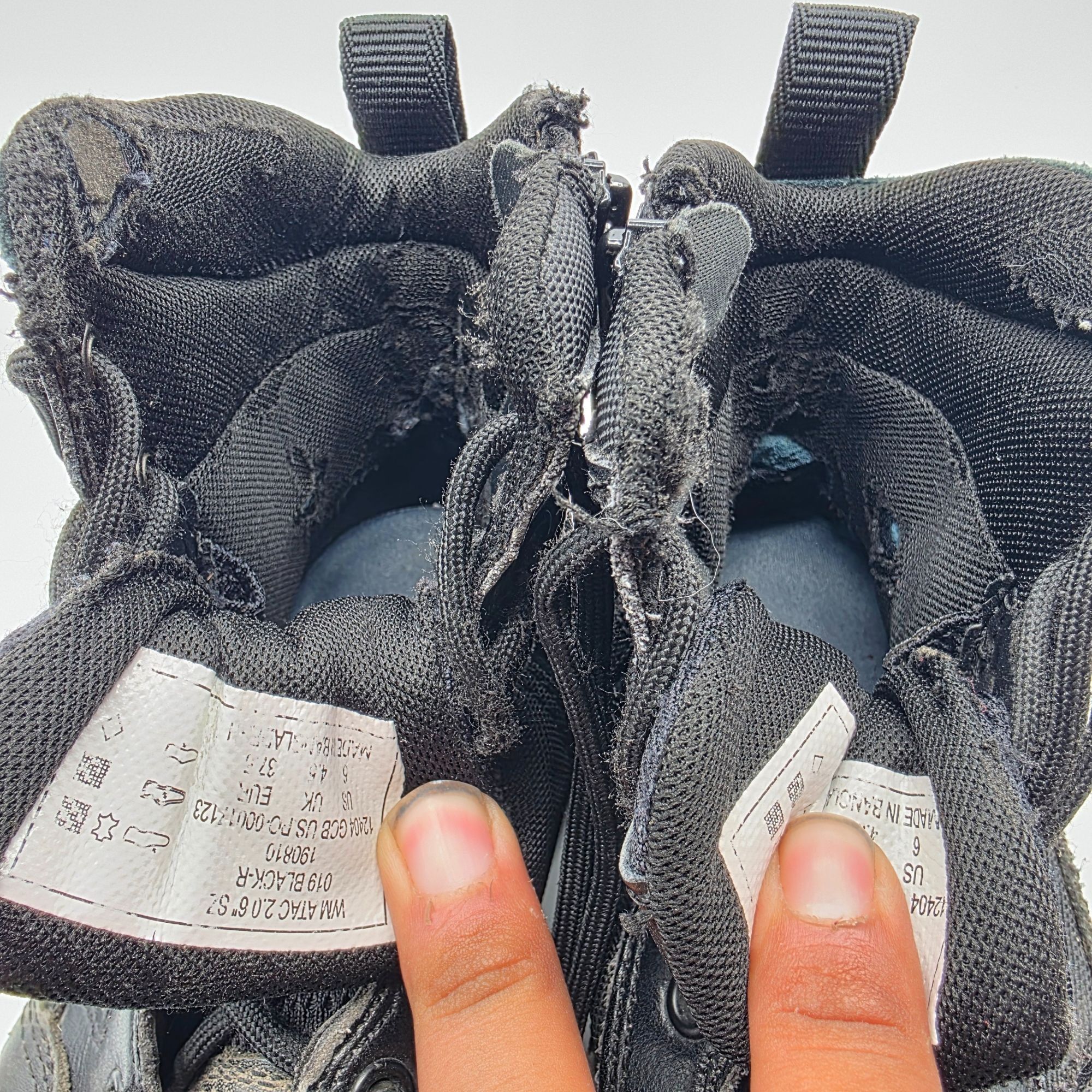5.11 5.11 Tactical ATAC 2.0 6" Side Zip Boot Womens Size 6 Black Size US 6 / IT 36 - 9 Thumbnail