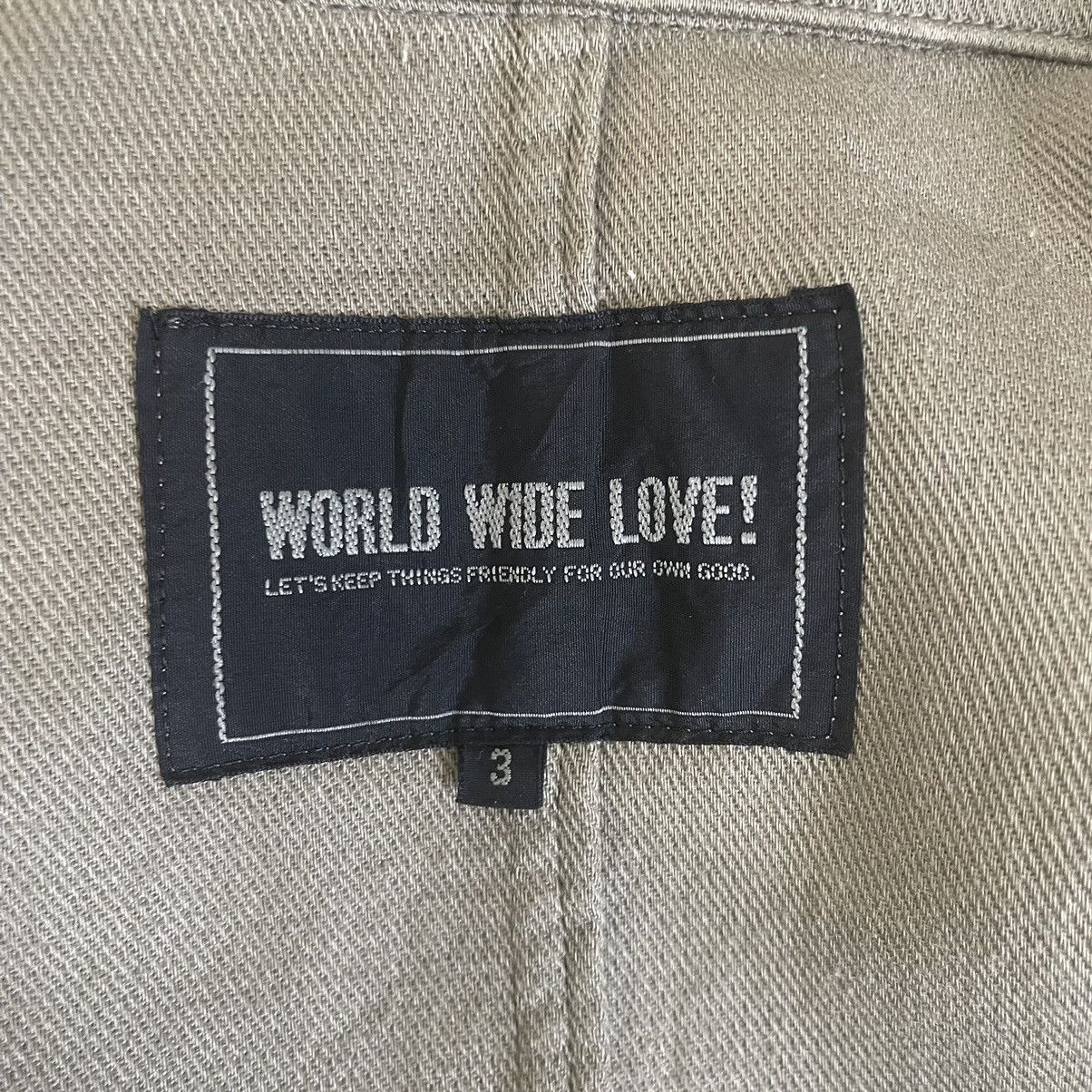 Beauty Beast World Wide Love 3 Pocket Nice Design Jacket Size US M / EU 48-50 / 2 - 13 Thumbnail