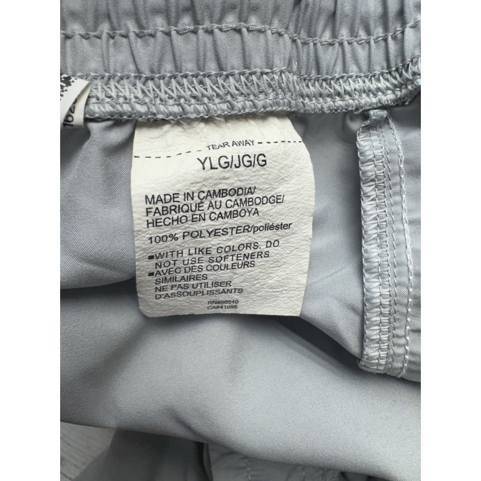 Under Armour UNDER ARMOUR Girl's Youth Large (L) Shorts Gray Print w Logo Size 34" / US 12 / IT 48 - 5 Thumbnail