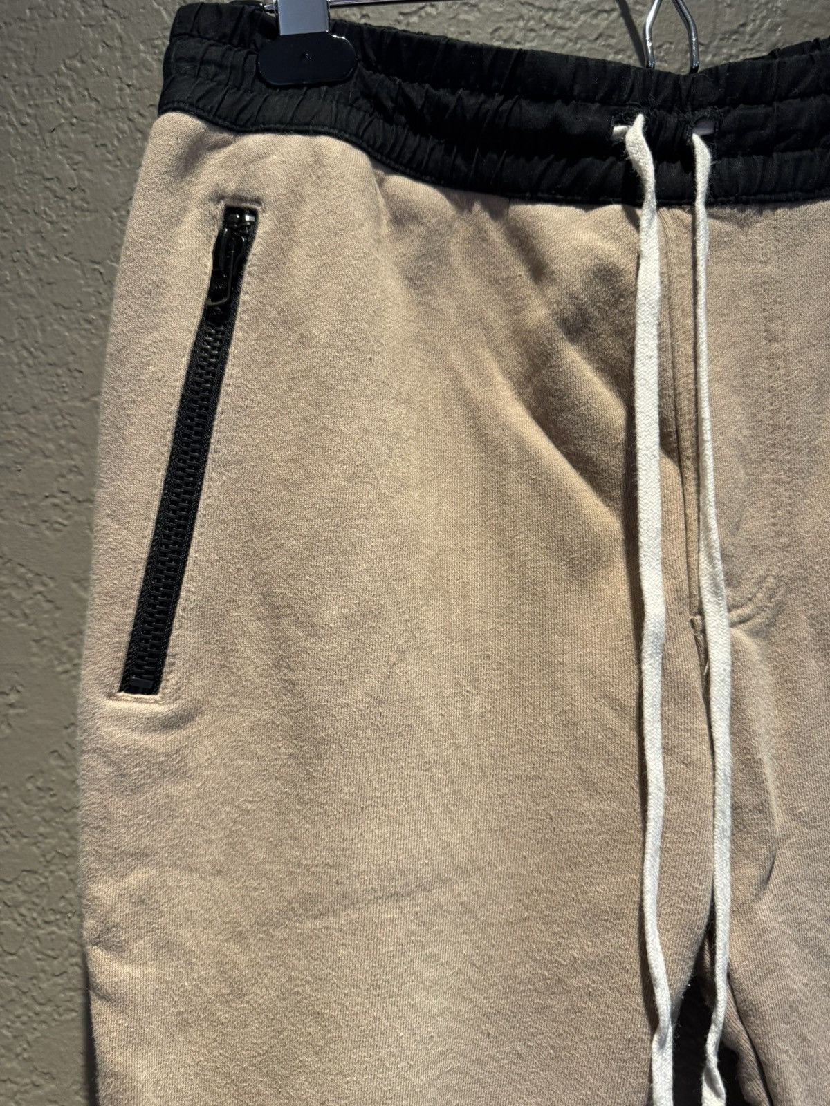 Fear of God Fear of God Essentials First Collection Beige Joggers Zipper Size US 29 - 2 Thumbnail