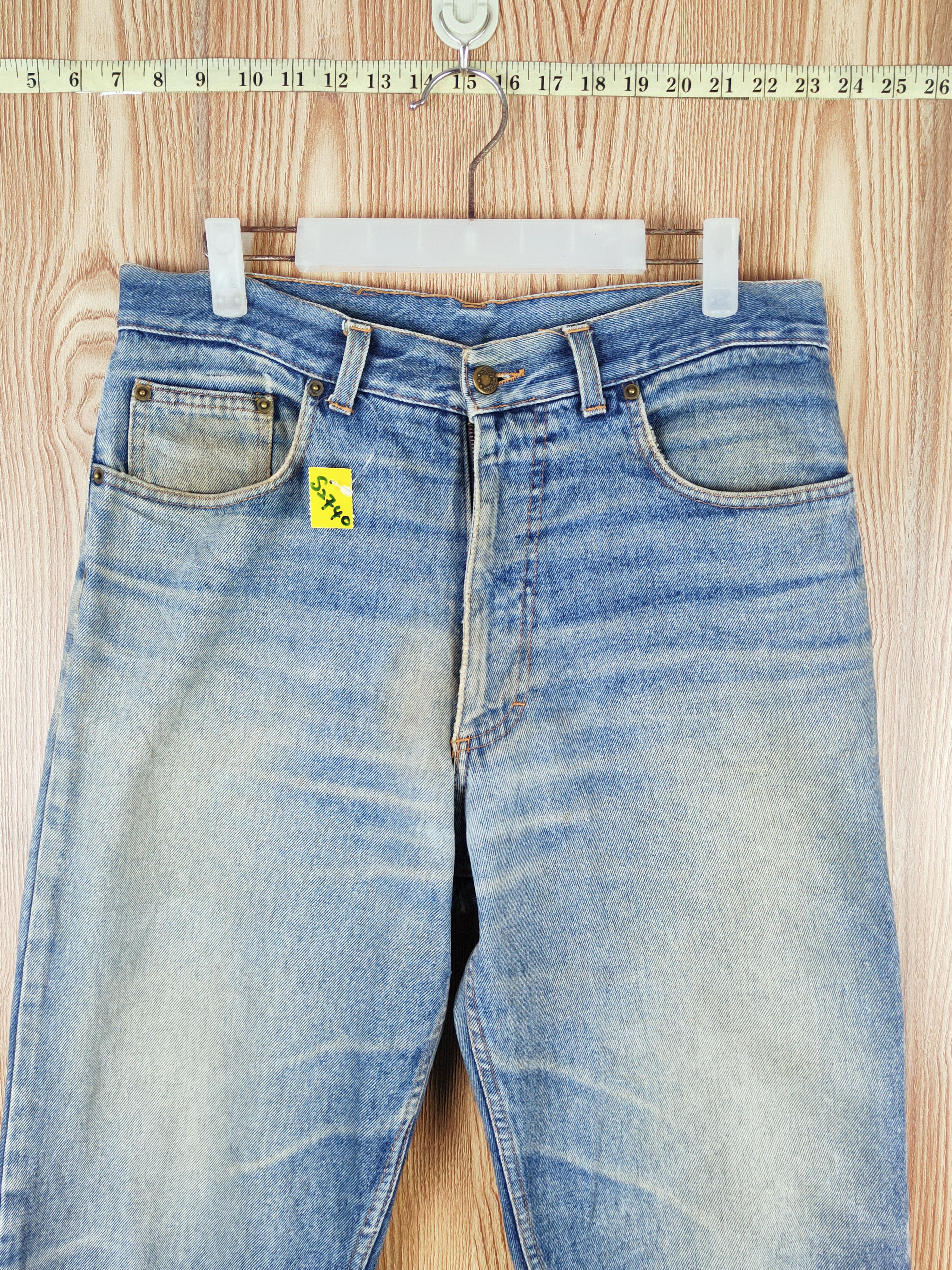 Ermenegildo Zegna D Ermenegildo Zegna Faded Distressed Ripped Jeans #S2740 Size US 33 - 2 Thumbnail