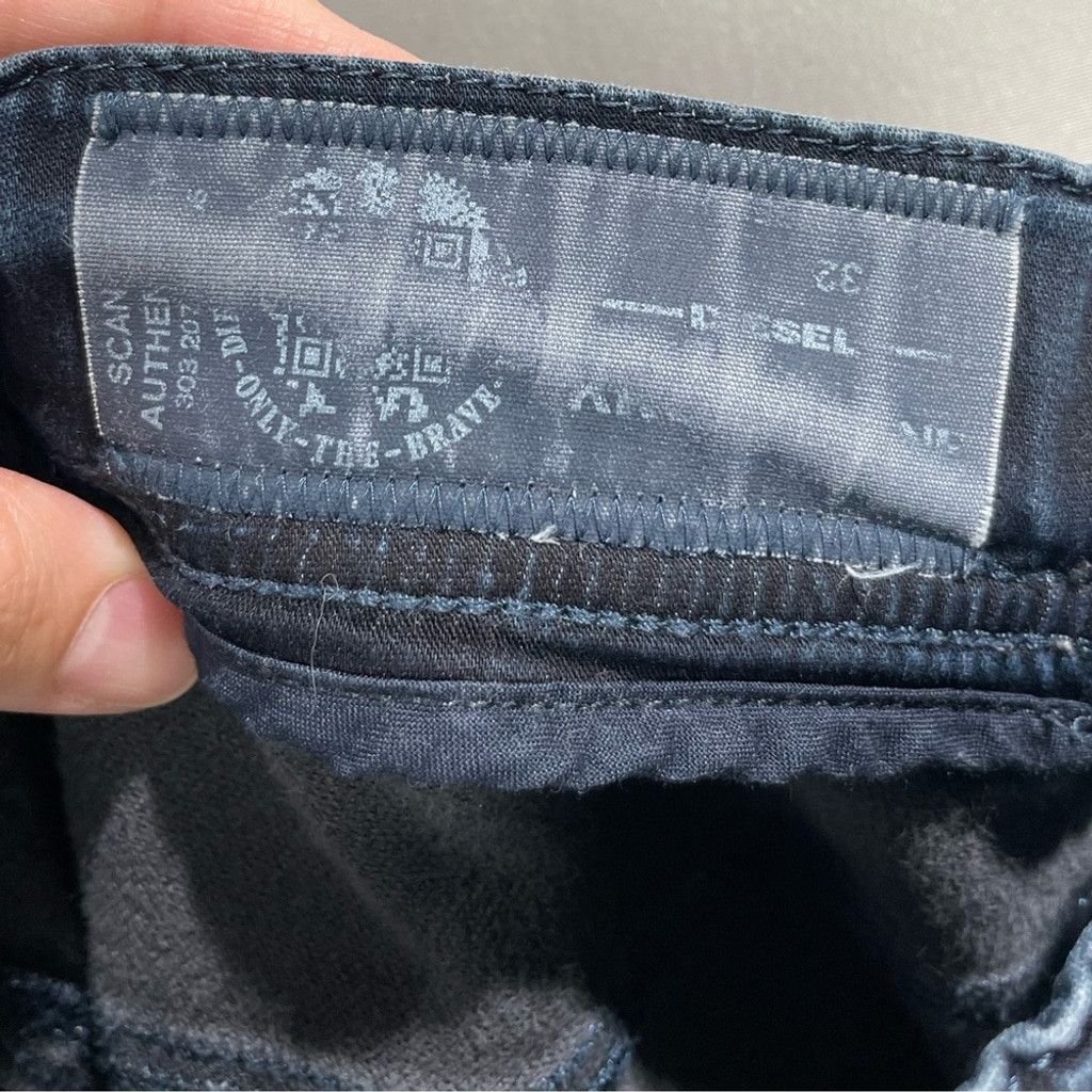 Diesel Diesel Krooley Jogger Jeans Dark Blue Size 32 (25" Inseam) Size US 32 / EU 48 - 7 Thumbnail