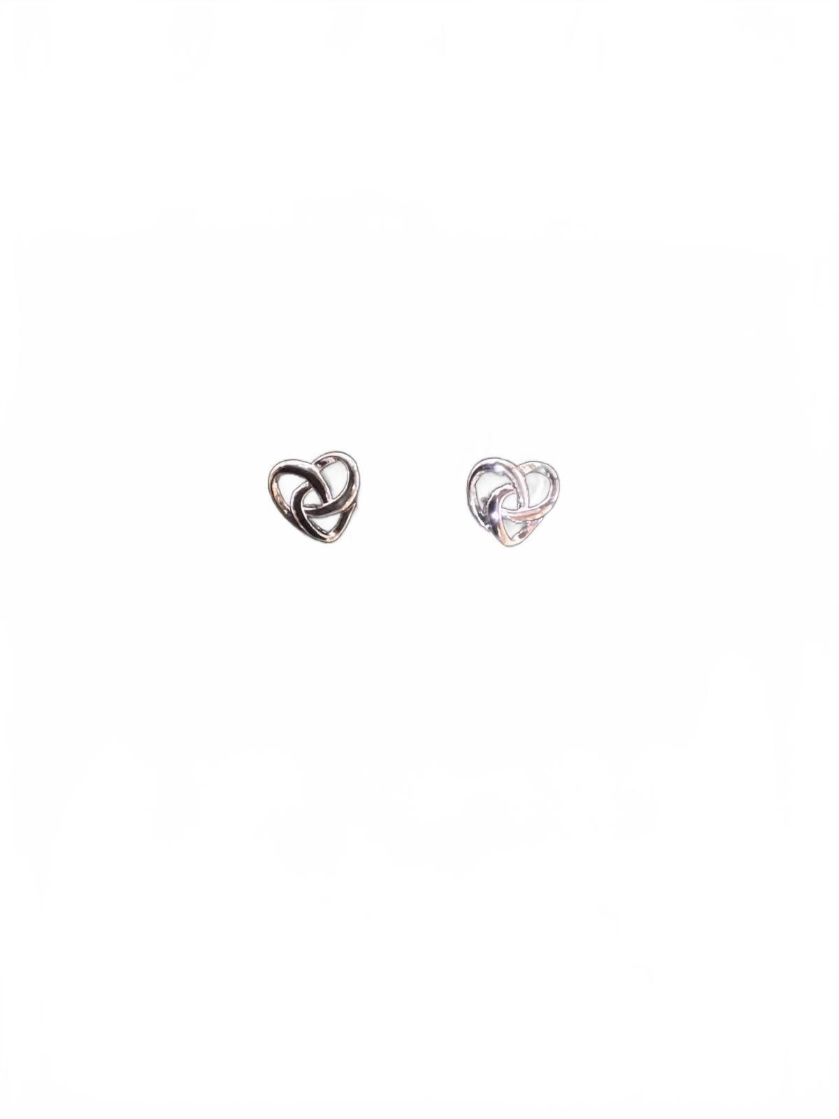 The Unbranded Brand Cute Heart Knot Earrings - Grab These Fun Gems Fast! Size ONE SIZE - 2 Thumbnail