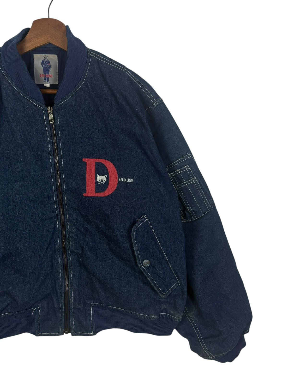 Isamu Katayama Backlash Isamu Katayama Derkuss Denim Varsity Size US XL / EU 56 / 4 - 5 Thumbnail
