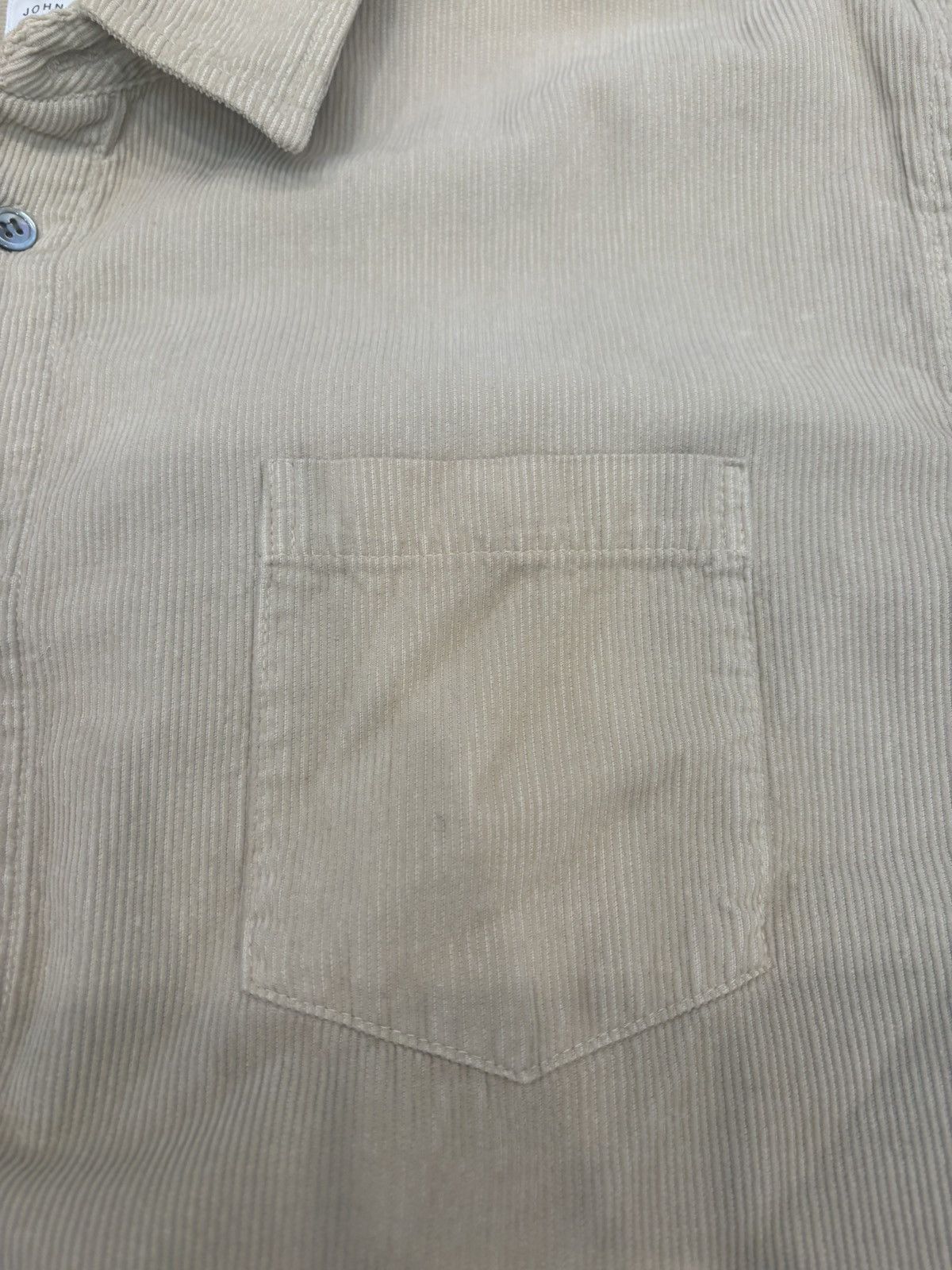 John Elliott John Elliott Corduroy Button Up Shirt Sz XL Beige Size US XL / EU 56 / 4 - 5 Thumbnail