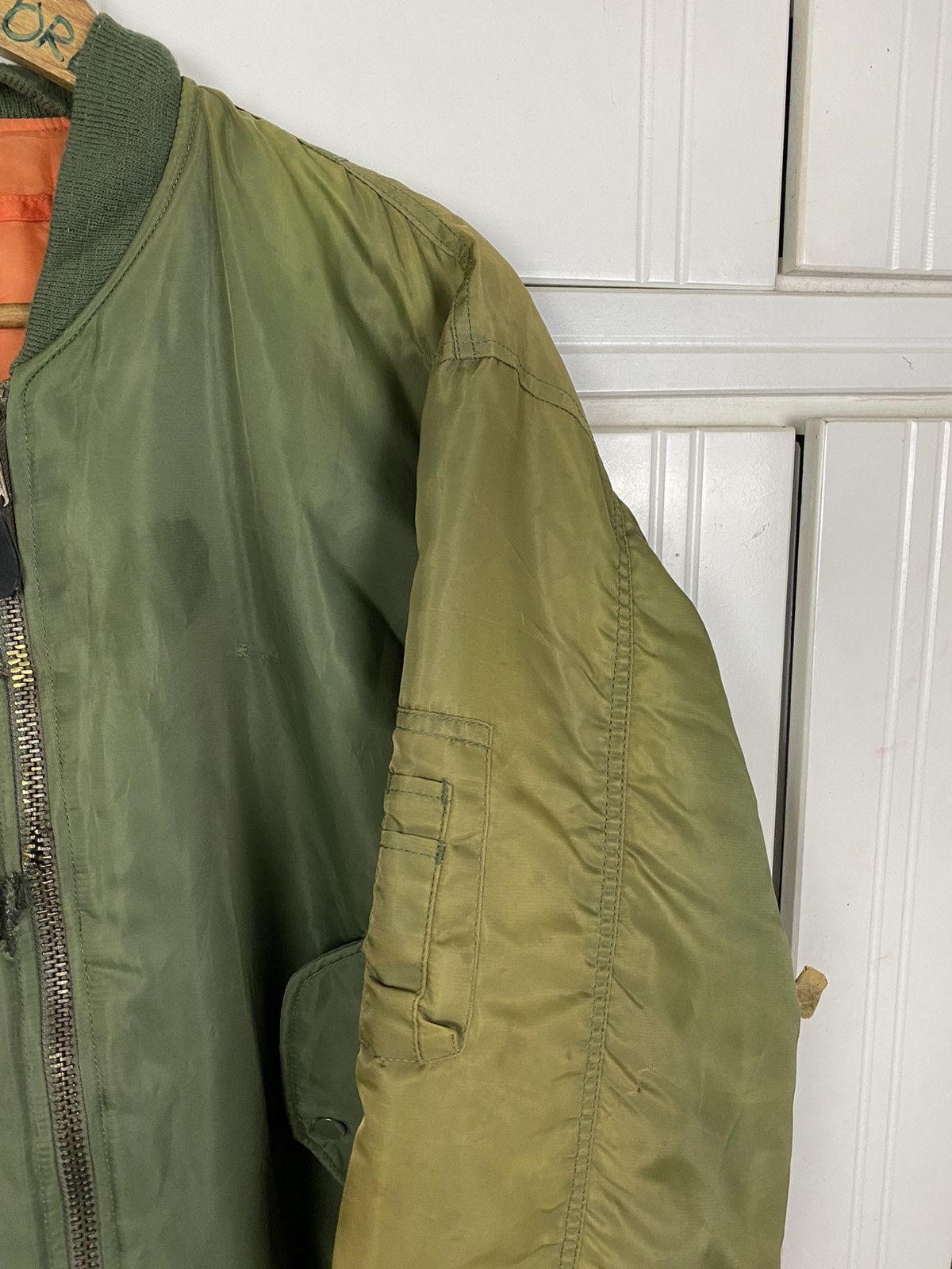 Alpha Industries ✅️Vintage Bomber Jacket Alpha Industries Size US XL / EU 56 / 4 - 7 Thumbnail