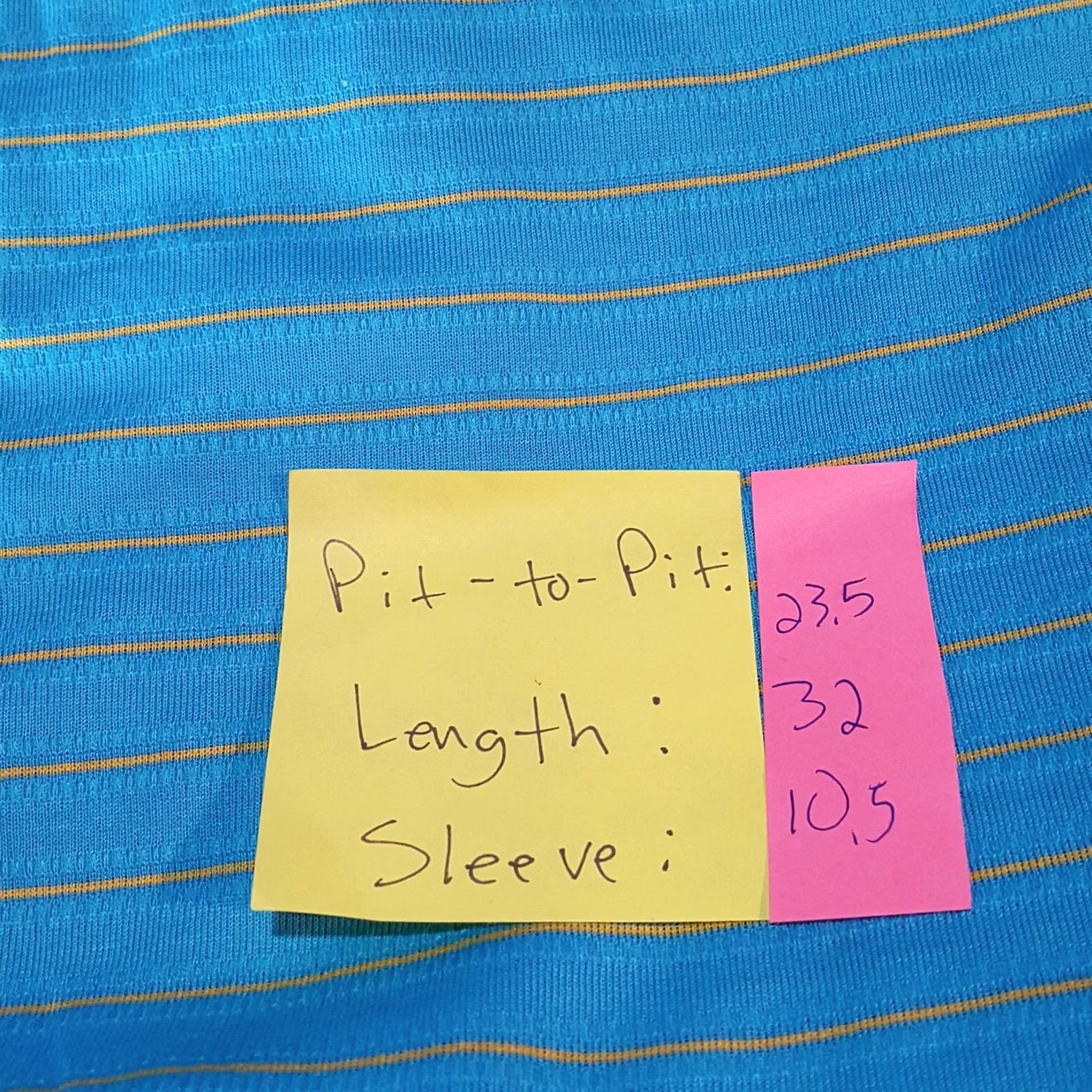 Nike VINTAGE Nike Golf Tiger Woods Blue Striped Polo Shirt Mens L PGA Collared Button Polo Shirt Size US L / EU 52-54 / 3 - 8 Thumbnail
