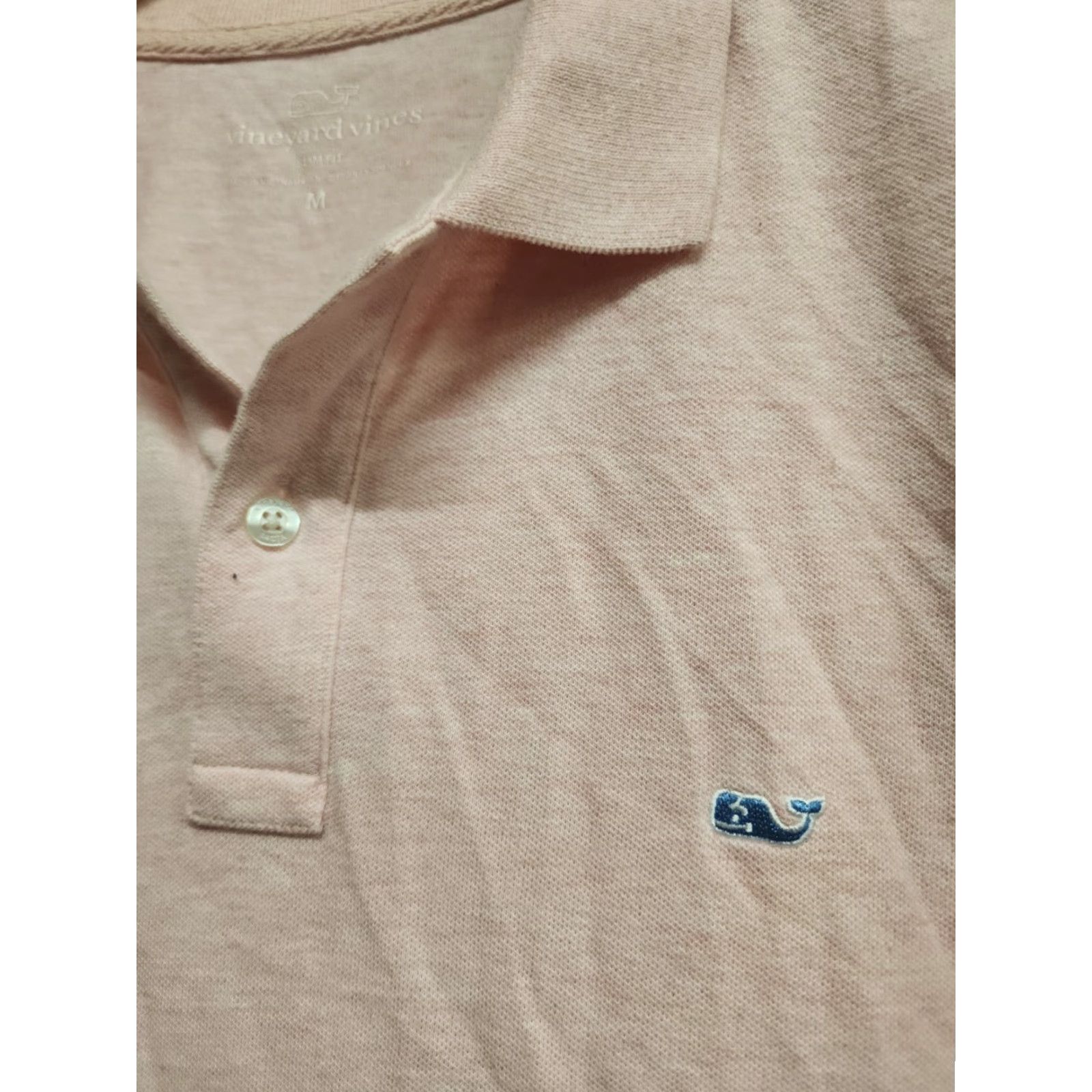 Vineyard Vines VINEYARD VINES Polo Shirt Mens Pink Short Sleeve Size M Size US M / EU 48-50 / 2 - 4 Thumbnail