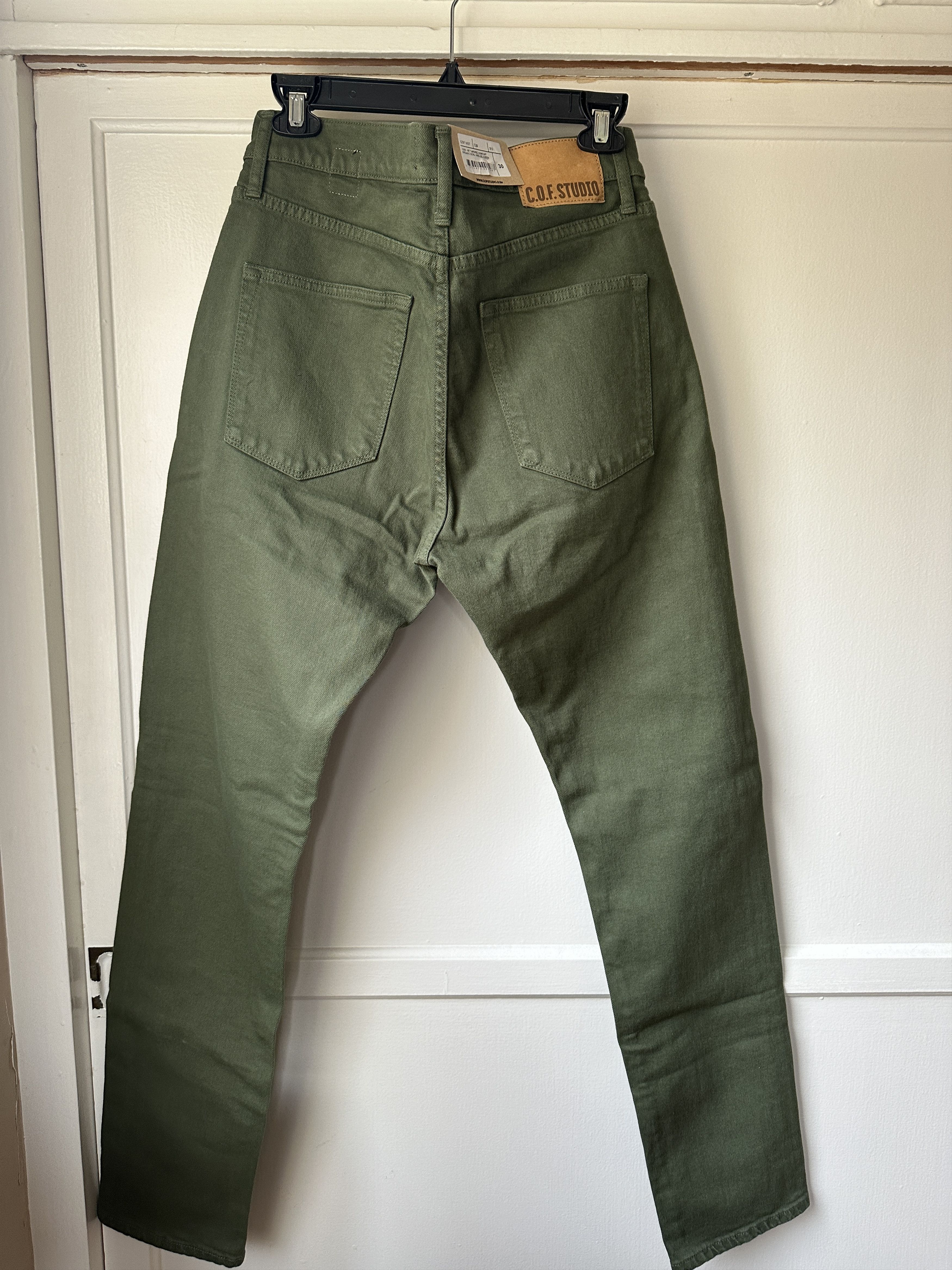 C.O.F. Studio M7 Tapered Comfort Organic Ecru Jean Size US 30 / EU 46 - 4 Thumbnail