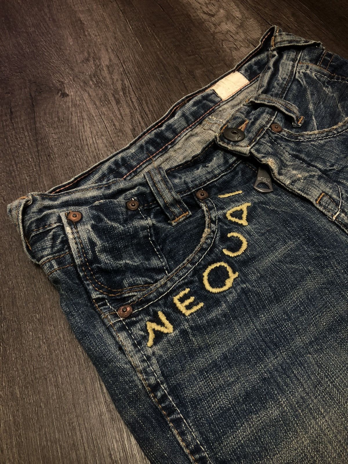Japanese Brand × Vintage VINTAGE ANTGAUGE VAYAMOS MEXICO JEANS RARE DESIGN (UNISEX) Size US 29 - 9 Thumbnail