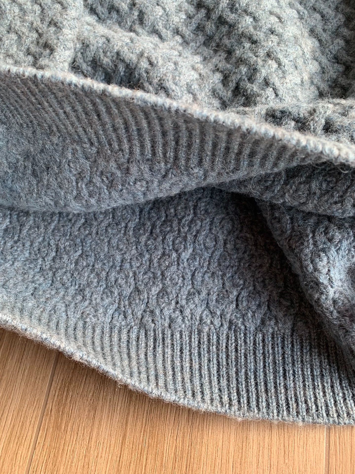 John Smedley JOHN SMEDLEY WAYLAND Heavy Wool Knit L/S Sweater Size L Size US L / EU 52-54 / 3 - 6 Thumbnail