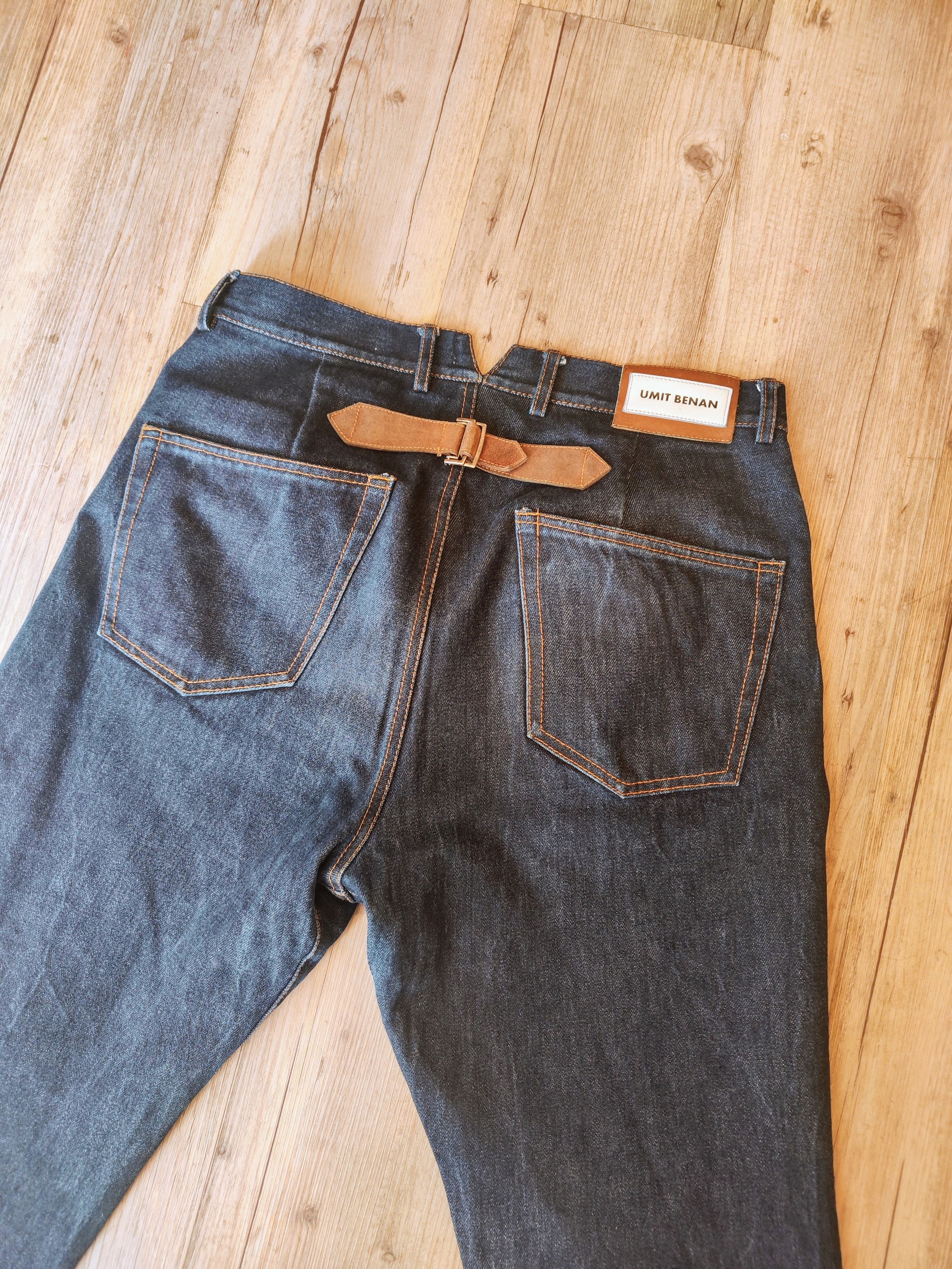 Umit Benan Back strap denim.Like Visvim or Samurai jeans Size US 32 / EU 48 - 3 Thumbnail