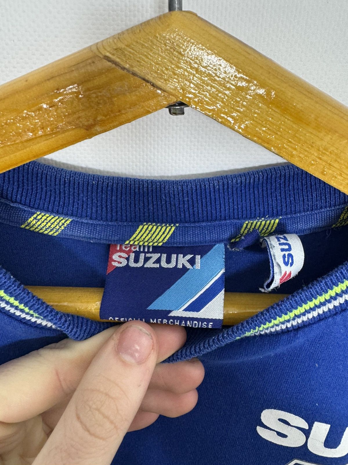 Vintage Vintage Y2k Suzuki Racing Big Logo T Shirt Size US M / EU 48-50 / 2 - 10 Thumbnail