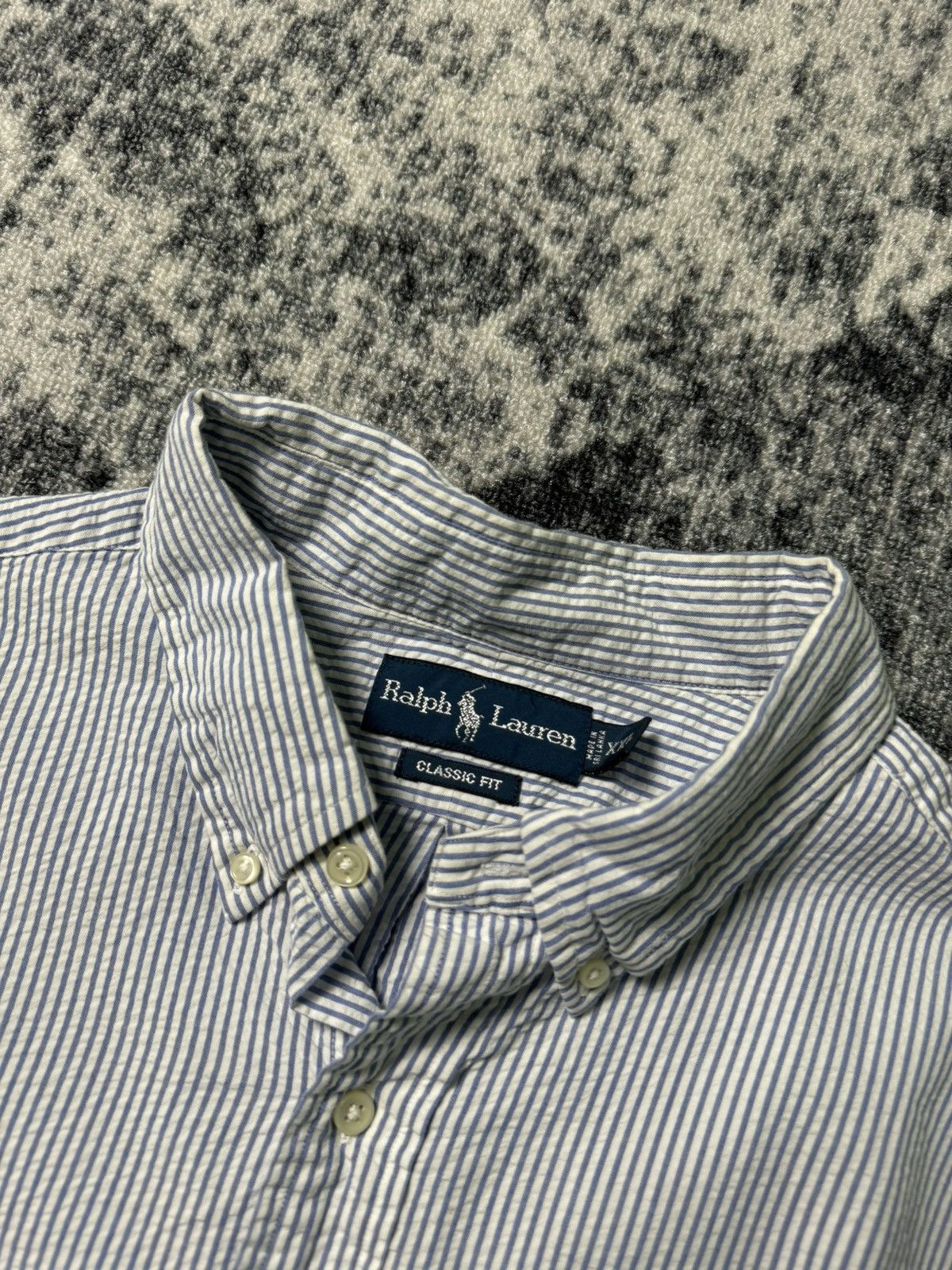 Polo Ralph Lauren Vintage Polo Ralph Lauren Shirt Button Ups Shorts Sleeve Y2K Size US XXL / EU 58 / 5 - 4 Thumbnail