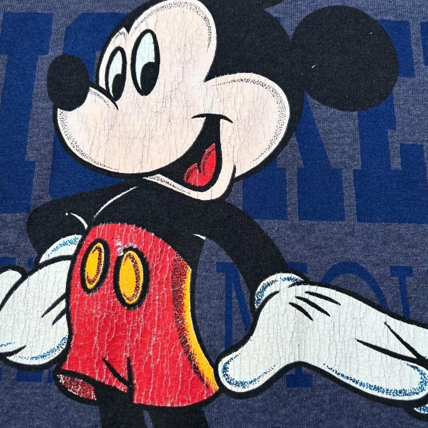 Velva Sheen VINTAGE Velva Sheen Disney Mickey Mouse Character Graphic Blue T-Shirt XL Men’s Regular Fit Shirt Size US XL / EU 56 / 4 - 6 Thumbnail