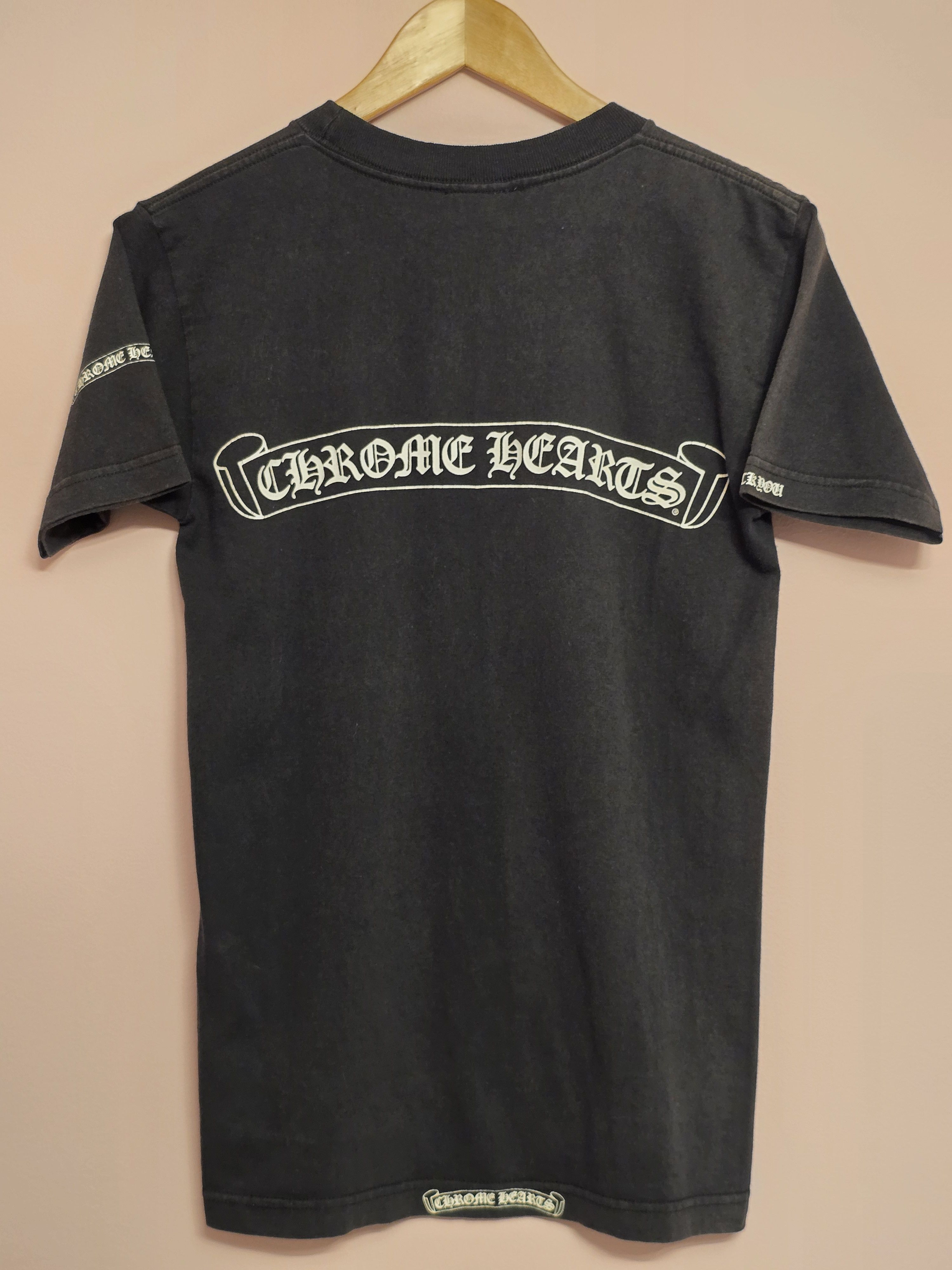 Chrome Hearts Vintage Chrome Hearts FUCK YOU scroll T-shirt