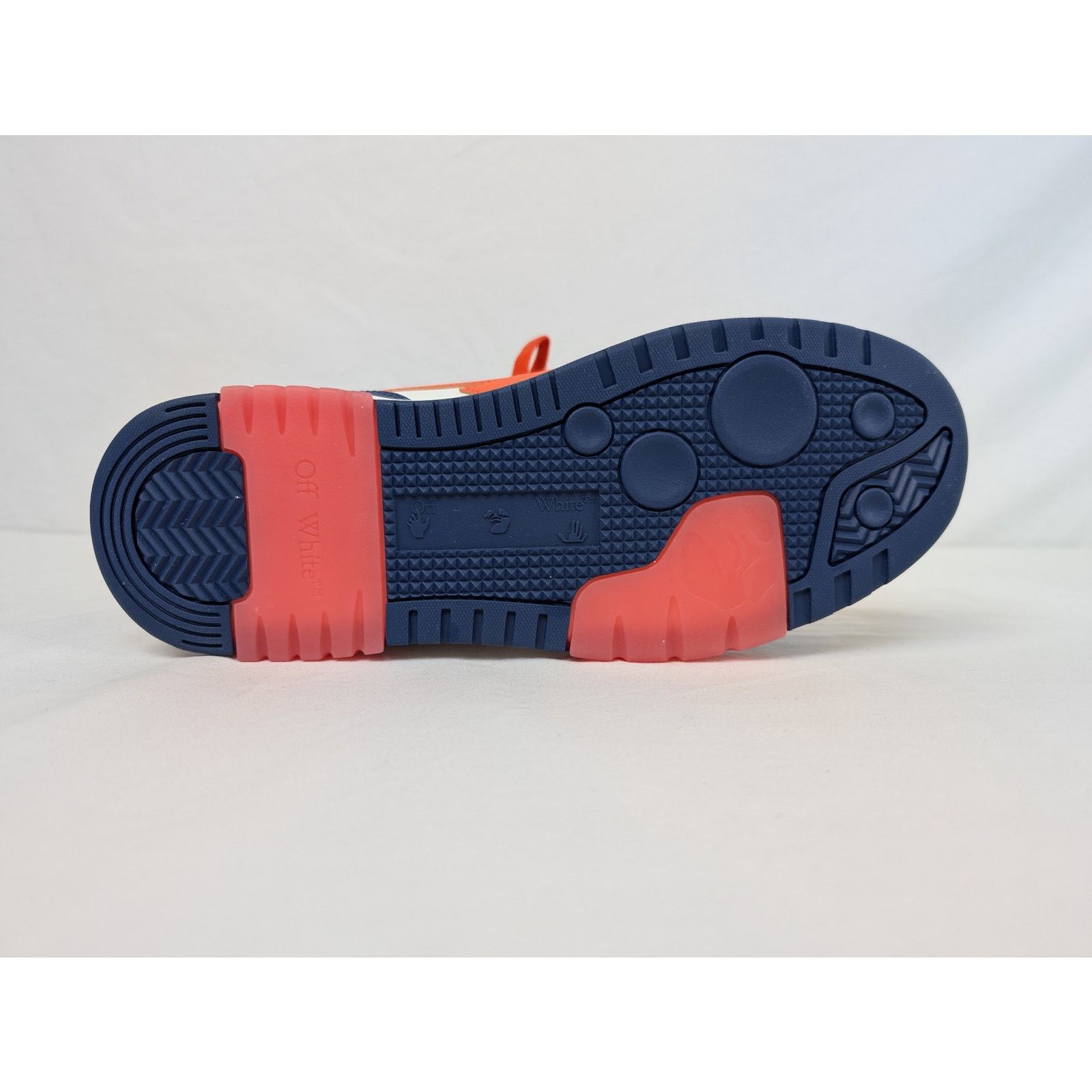 Off-White o1rshd1 Out of office Mid Top Lea Sneakers in Blue Size US 10 / EU 43 - 12 Thumbnail