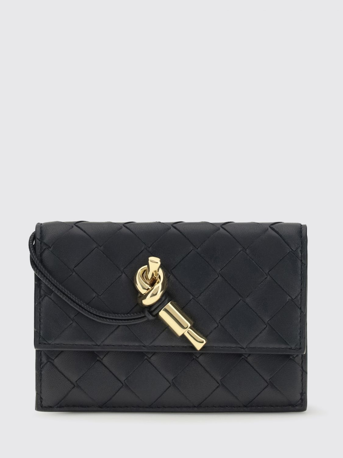 Bottega Veneta Bottega Veneta Wallet Woman Navy Size ONE SIZE - 1 Thumbnail