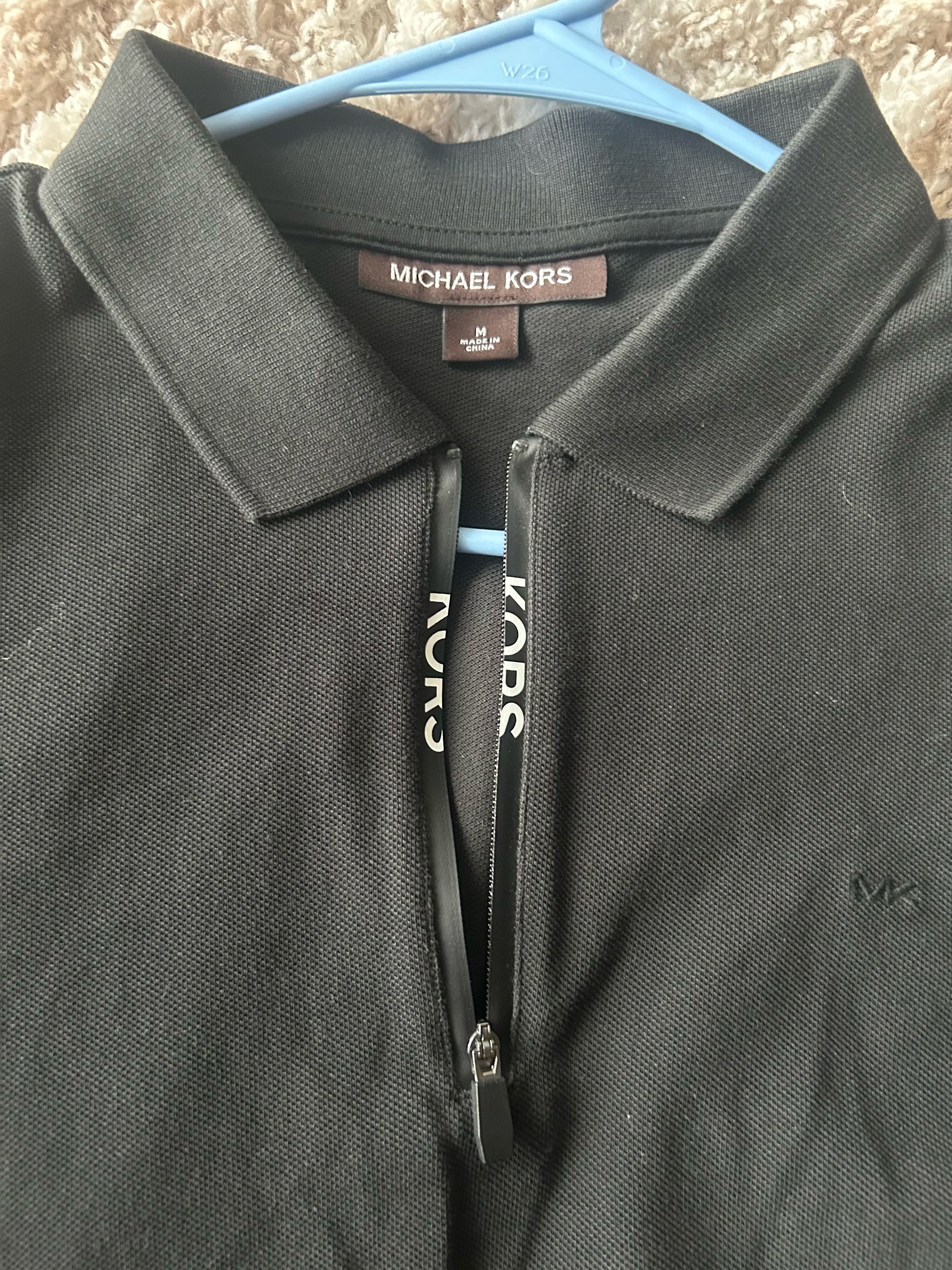 Michael Kors Zip MK Polo Size US M / EU 48-50 / 2 - 2 Thumbnail