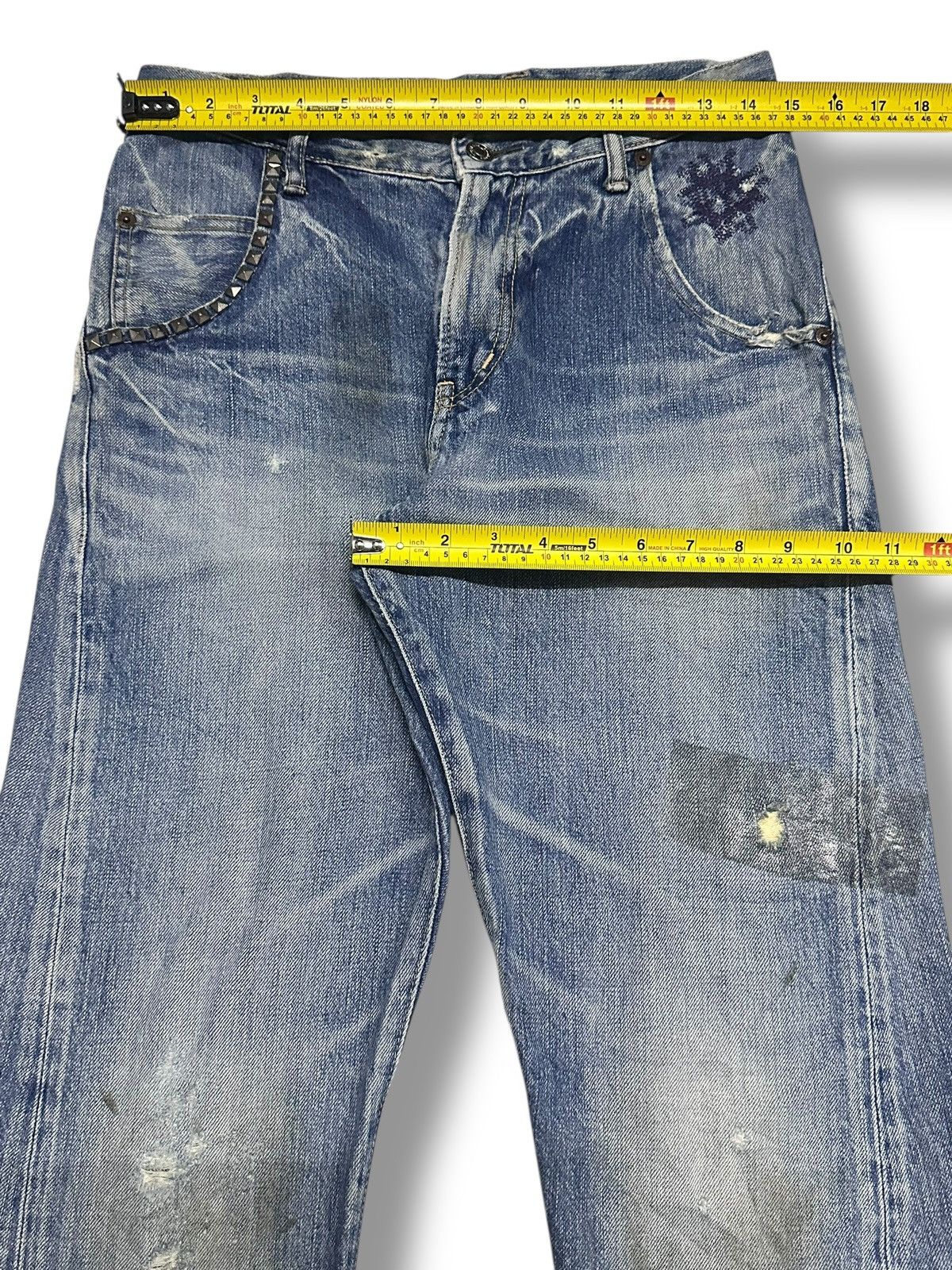 Hysteric Glamour × Japanese Brand Hysteric Glamour Vintage Jeans Slim Style With Faded Wash Size US 30 / EU 46 - 16 Thumbnail
