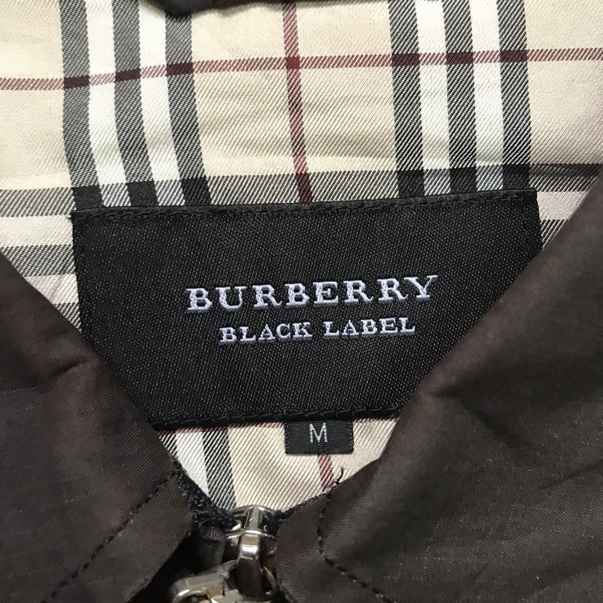 Burberry Vintage 90s Burberry Black Label Workers Full zip Jacket Size US S / EU 44-46 / 1 - 19 Thumbnail