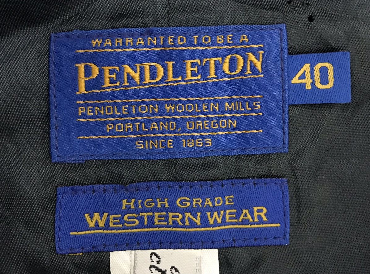 Pendleton Vintage Pendleton Made In Usa Wool Vest Size US M / EU 48-50 / 2 - 11 Thumbnail