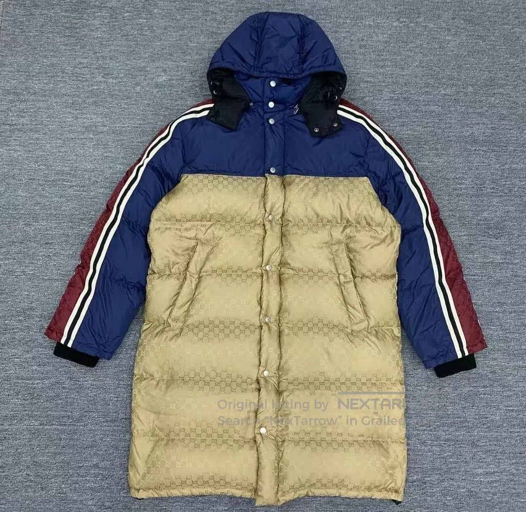 Gucci Gucci jacquard nylon color-block hooded jacket.. Size US M / EU 48-50 / 2 - 1 Thumbnail