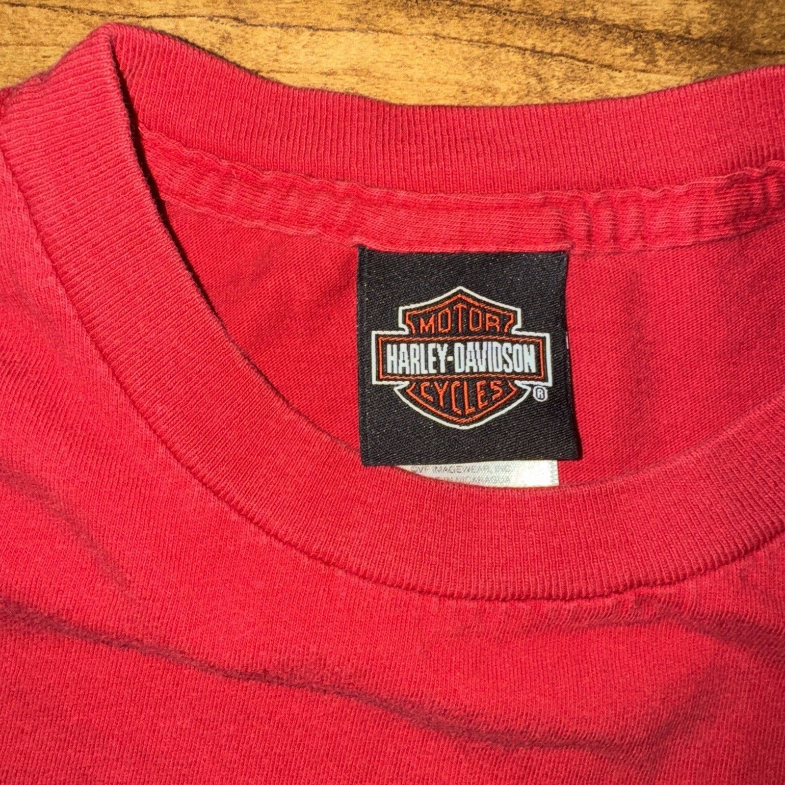 Harley Davidson × Vintage 2008 Harley Davidson Hawaii T-Shirt Red XL 20x26 Size US XL / EU 56 / 4 - 10 Thumbnail