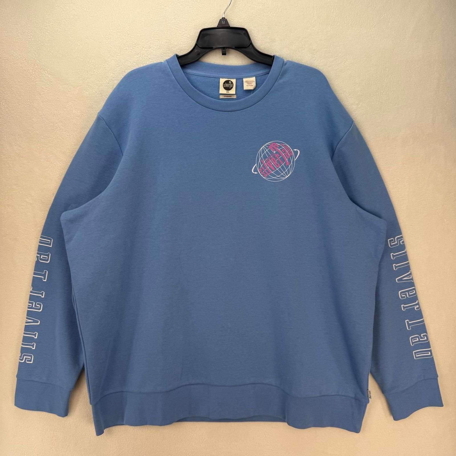 Levi's LEVI'S MEN'S XXL SILVERTAB AROUND THE WORLD CREWNECK Size US XXL / EU 58 / 5 - 1 Thumbnail