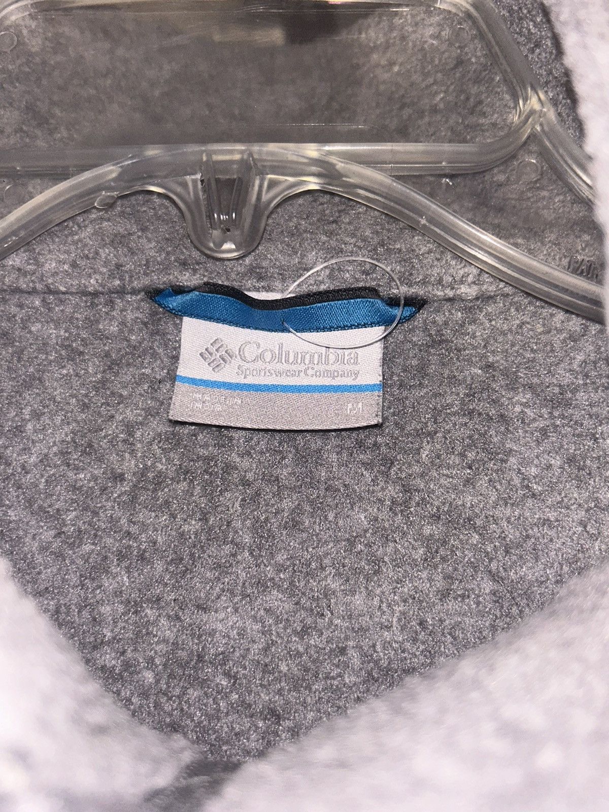 Columbia light grey columbia fleece jacket Size US M / EU 48-50 / 2 - 3 Thumbnail