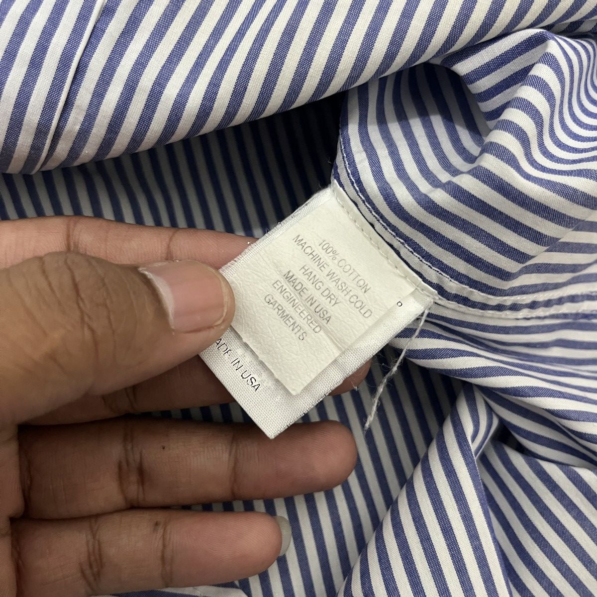 Engineered Garments Enggineered Garments Stripe Button Shirt Nepenthes Size US XS / EU 42 / 0 - 12 Thumbnail