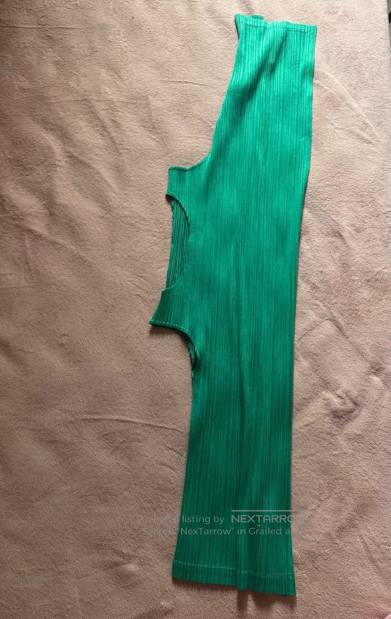 Issey Miyake Issey Miyake Green vest Size L / US 10 / IT 46 - 2 Thumbnail