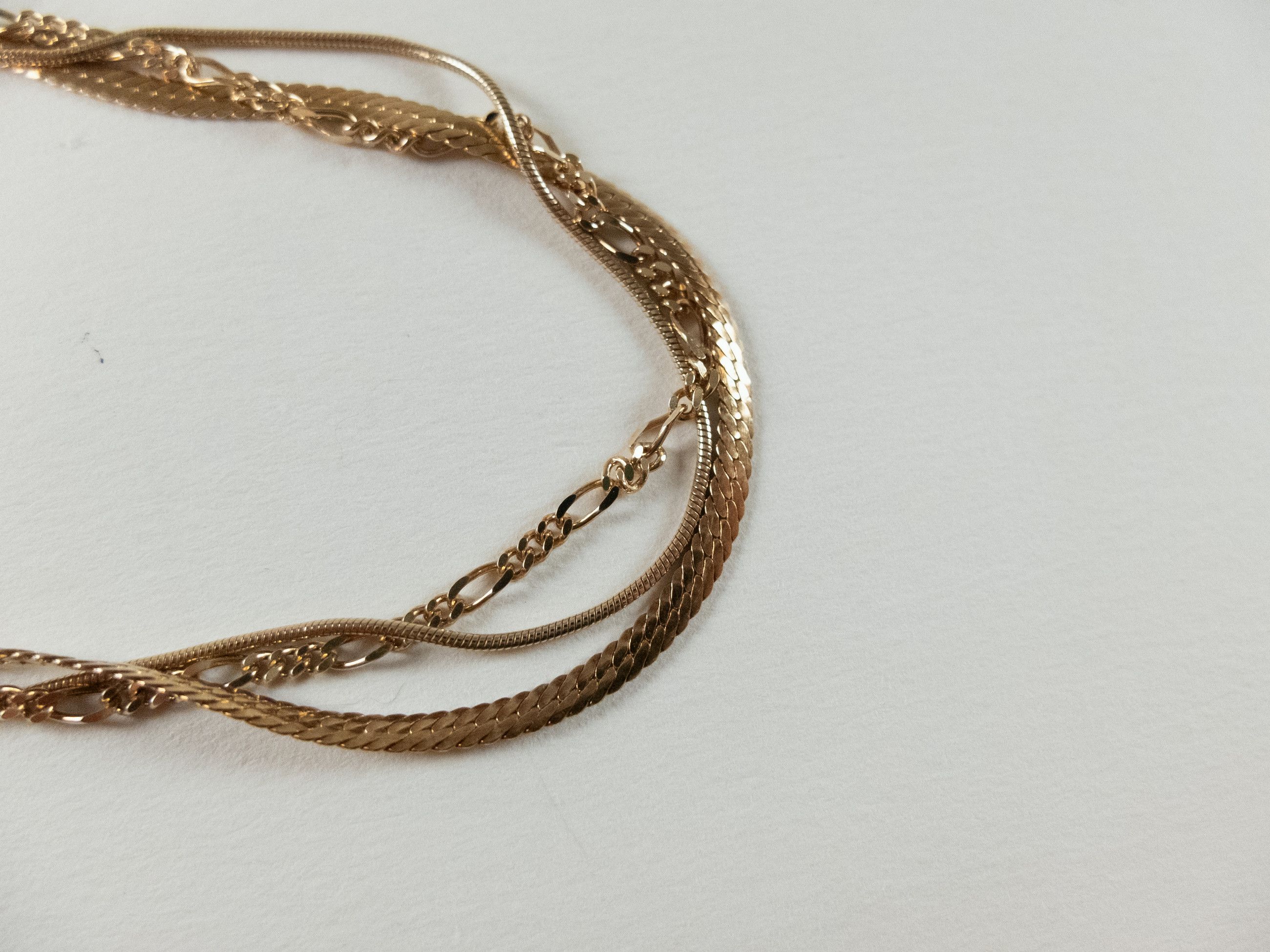 Bottega Veneta BOTTEGA VENETA ID gold plated silver double bracelet Large q Size ONE SIZE - 6 Thumbnail